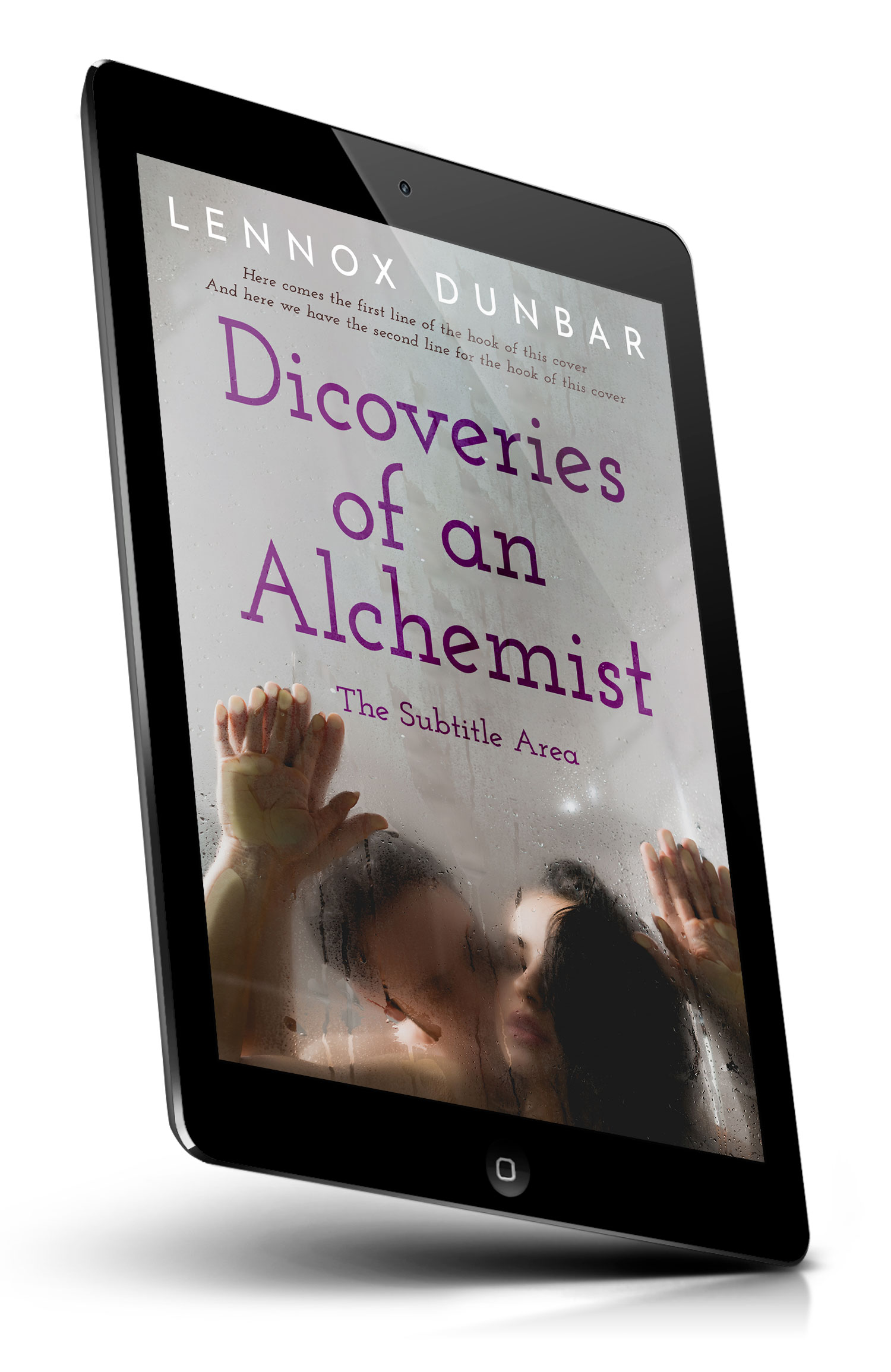 Tablet view of Premade Erotica Book Cover - Cloudy #18236 | BookCoverZone
