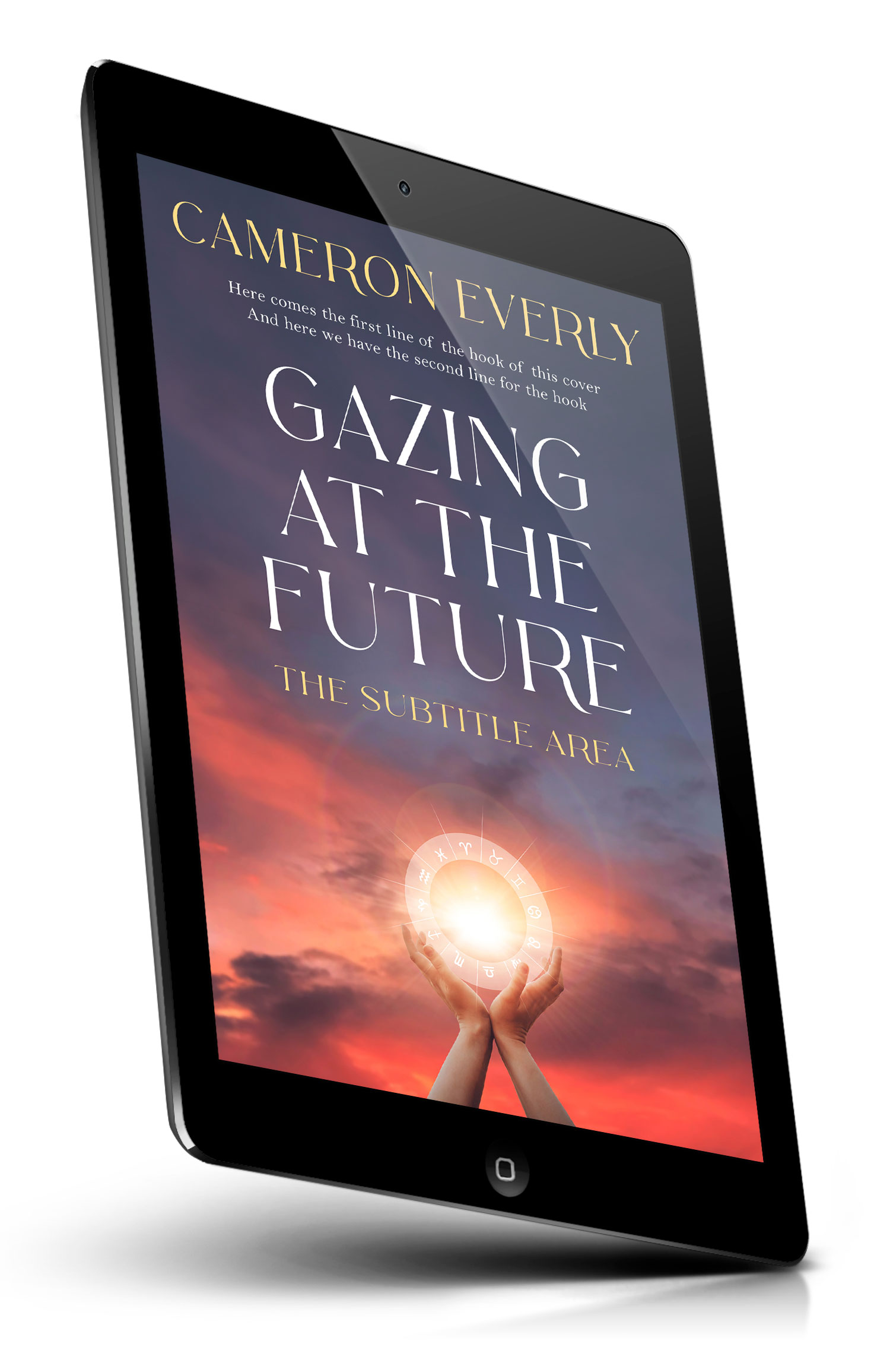 Tablet view of Premade  Book Cover - Scarpa Flow #18267 | BookCoverZone*