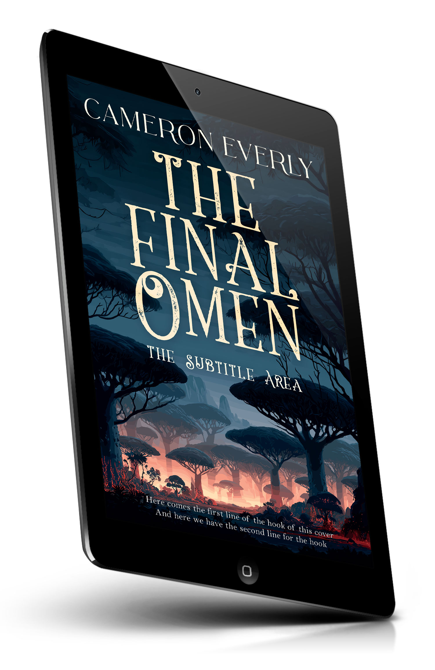 Tablet view of Premade Fantasy Book Cover - Big Stone #18275 | BookCoverZone*
