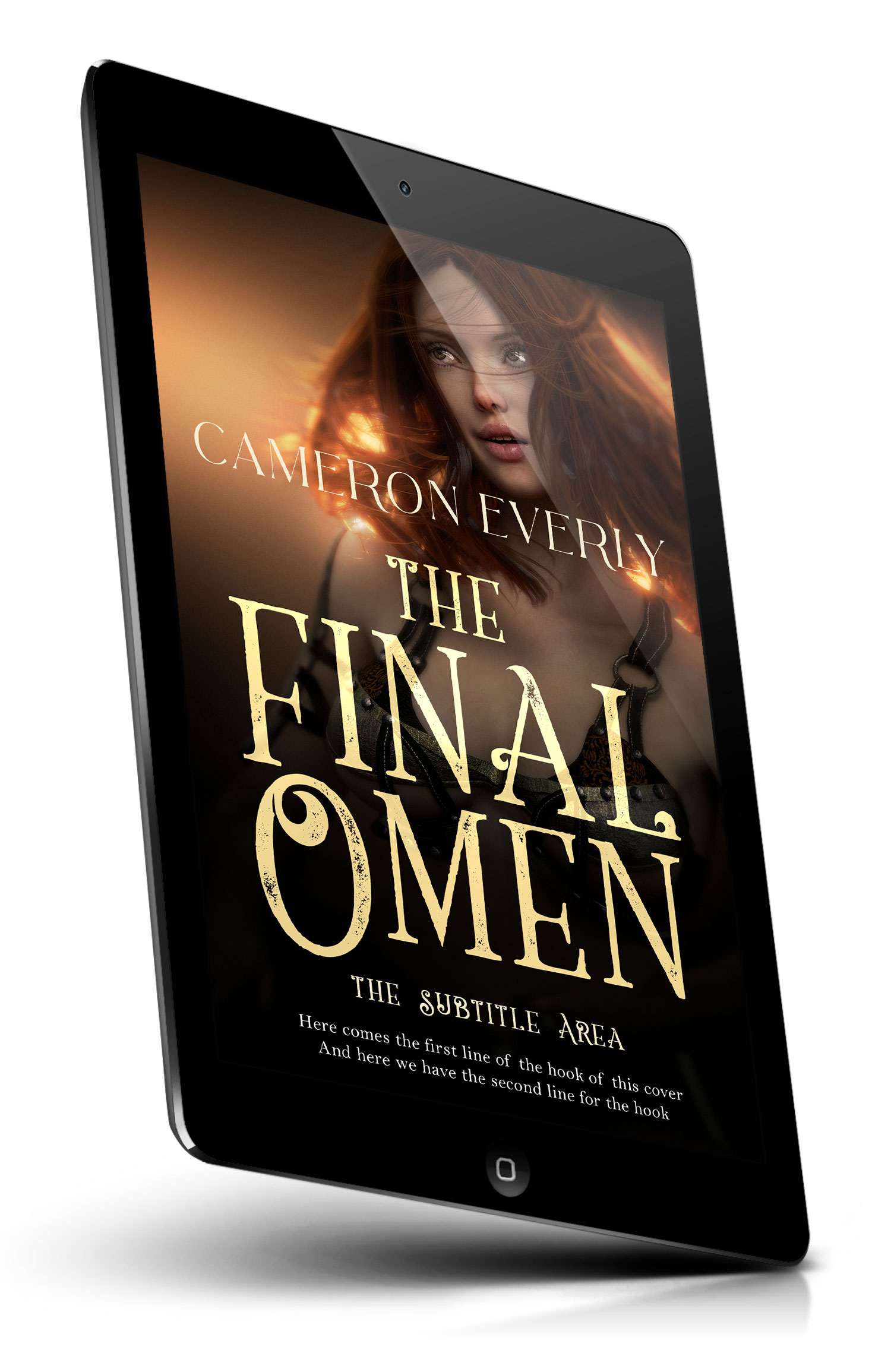 Tablet view of Premade Fantasy Book Cover - Tumbleweed #18283 | BookCoverZone*