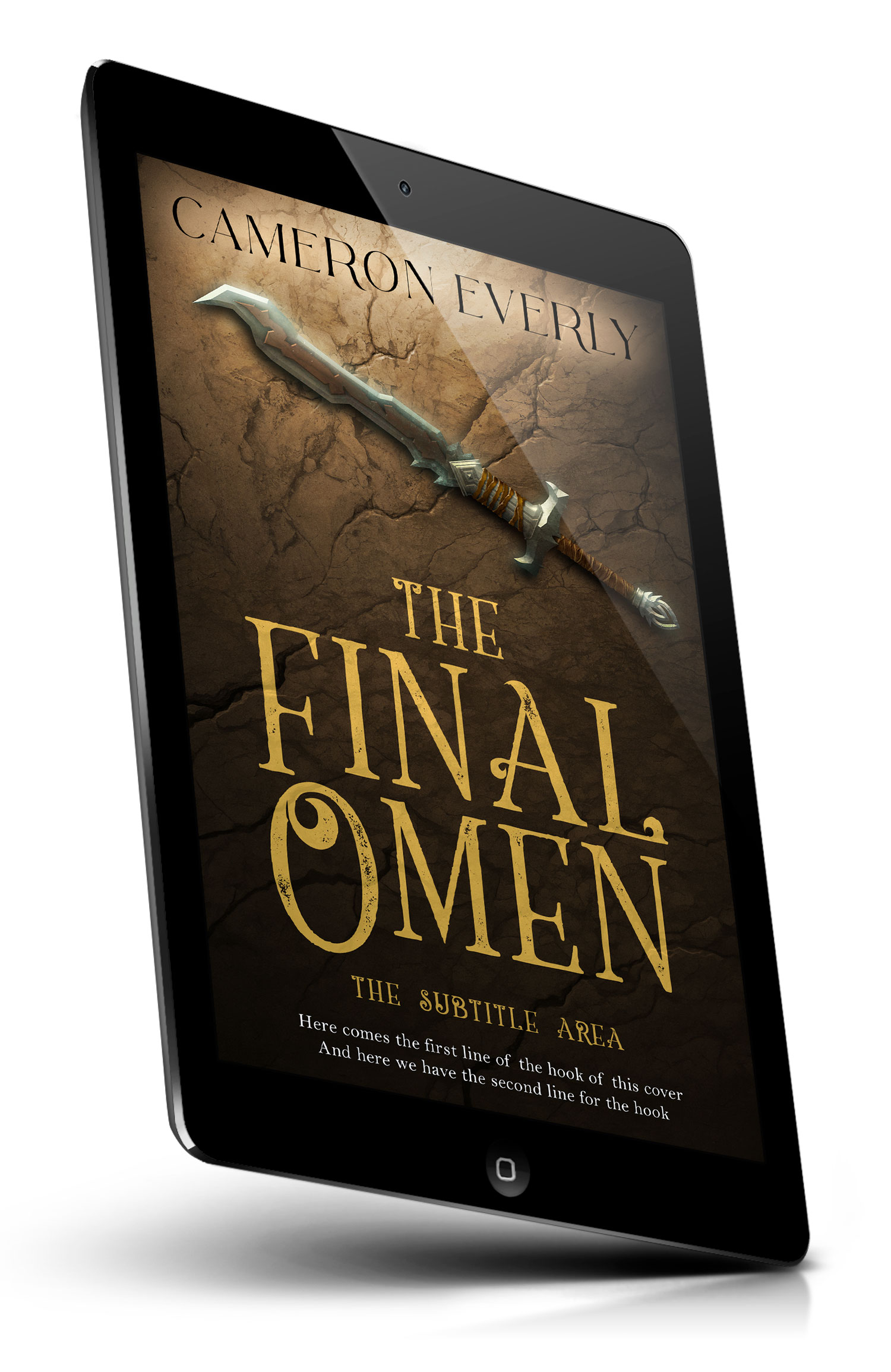Tablet view of Premade Fantasy Book Cover - Oil #18290 | BookCoverZone*