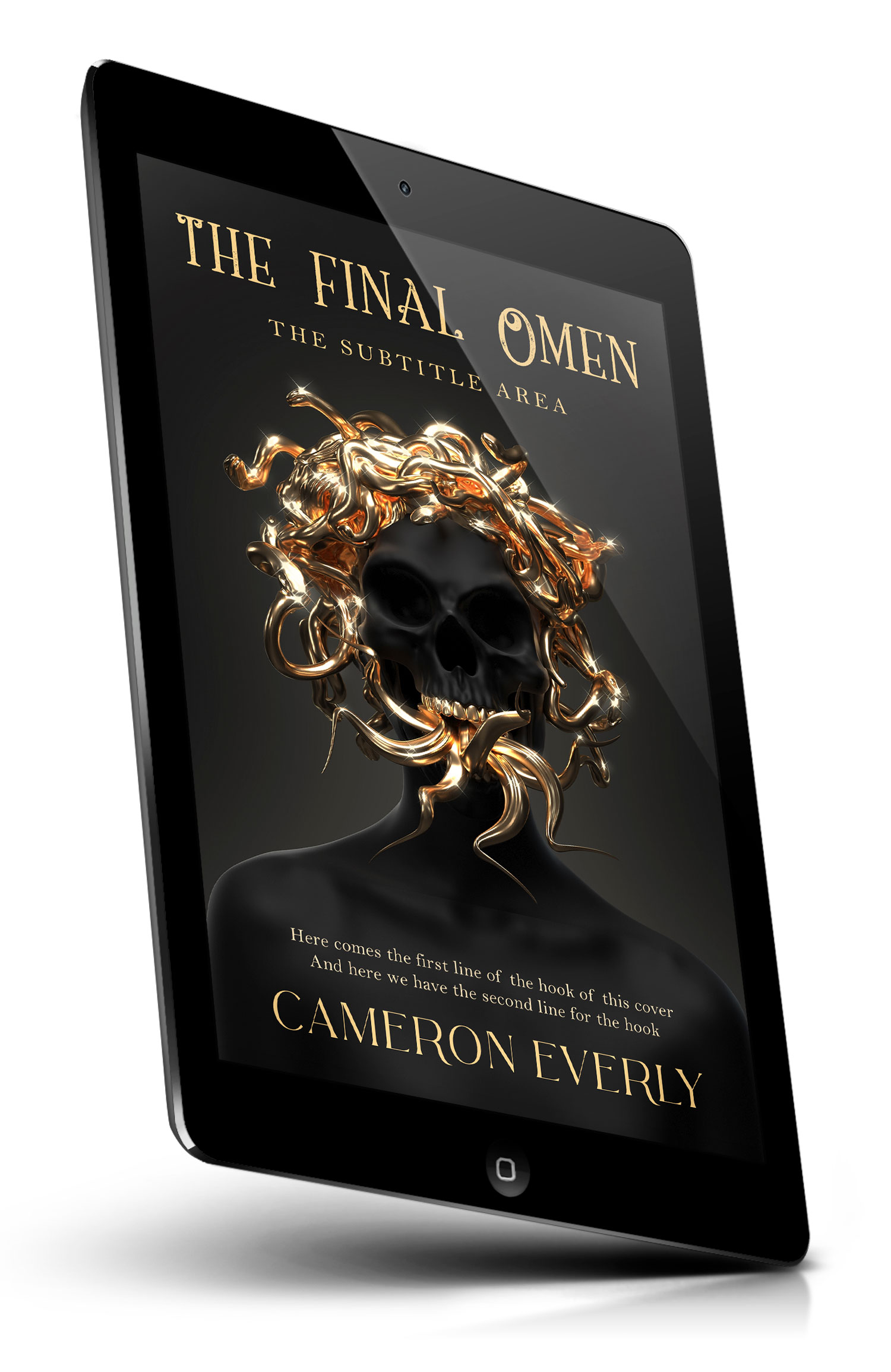 Tablet view of Premade Horror Book Cover - Dune #18300 | BookCoverZone*