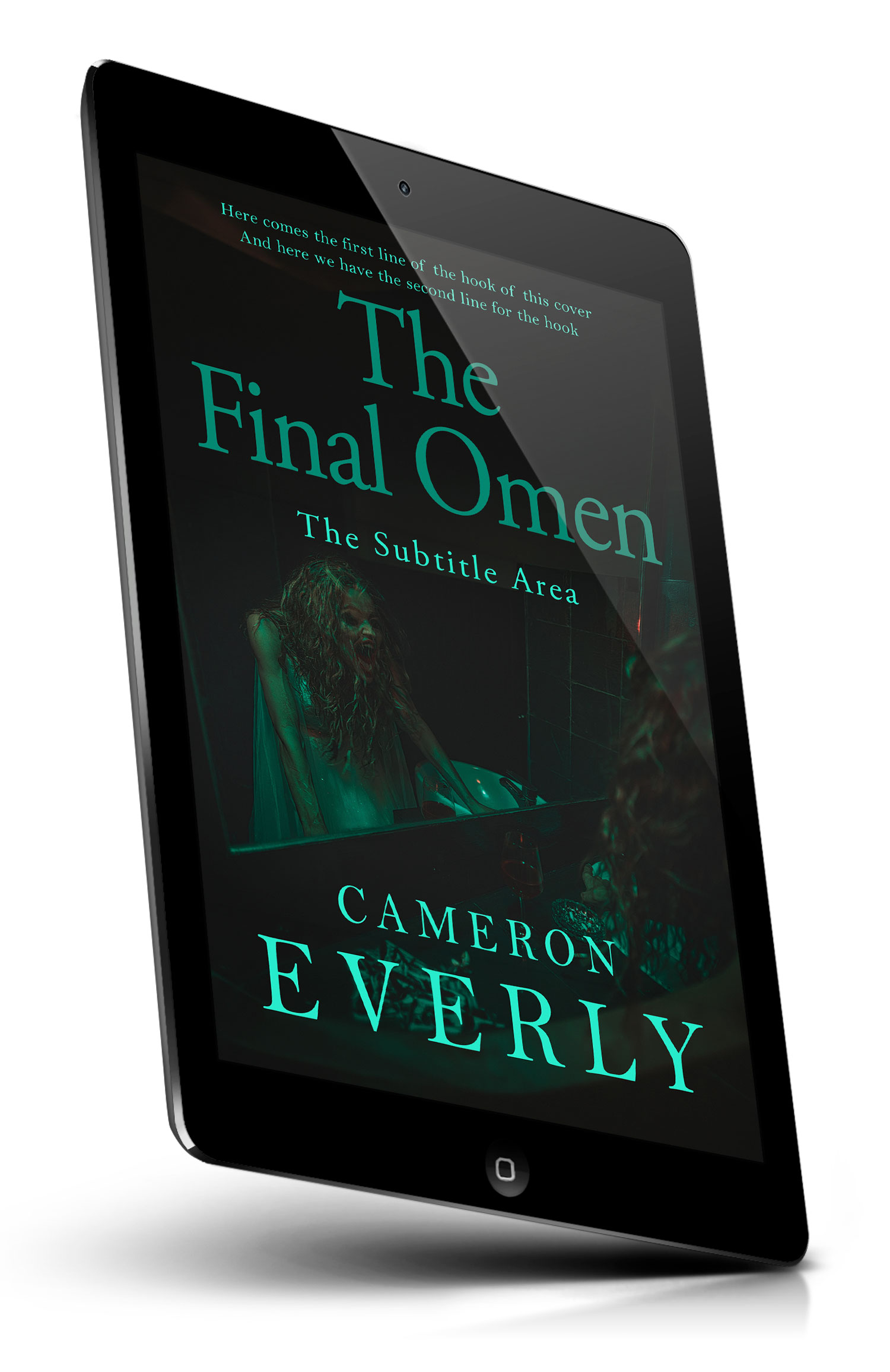 Tablet view of Premade Horror Book Cover - Heavy Metal #18303 | BookCoverZone*