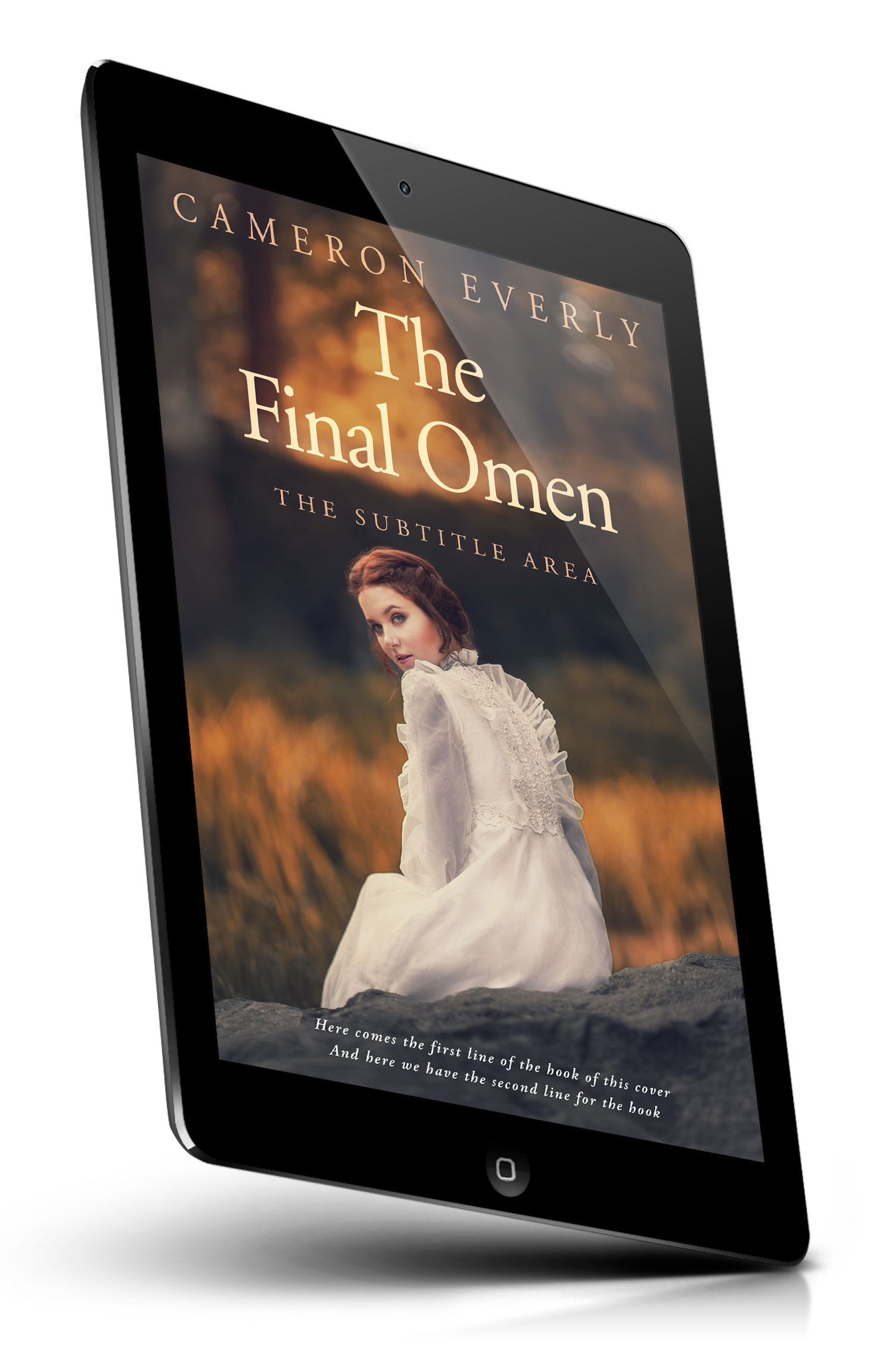 Tablet view of Premade Historical Book Cover - Masala #18309 | BookCoverZone*