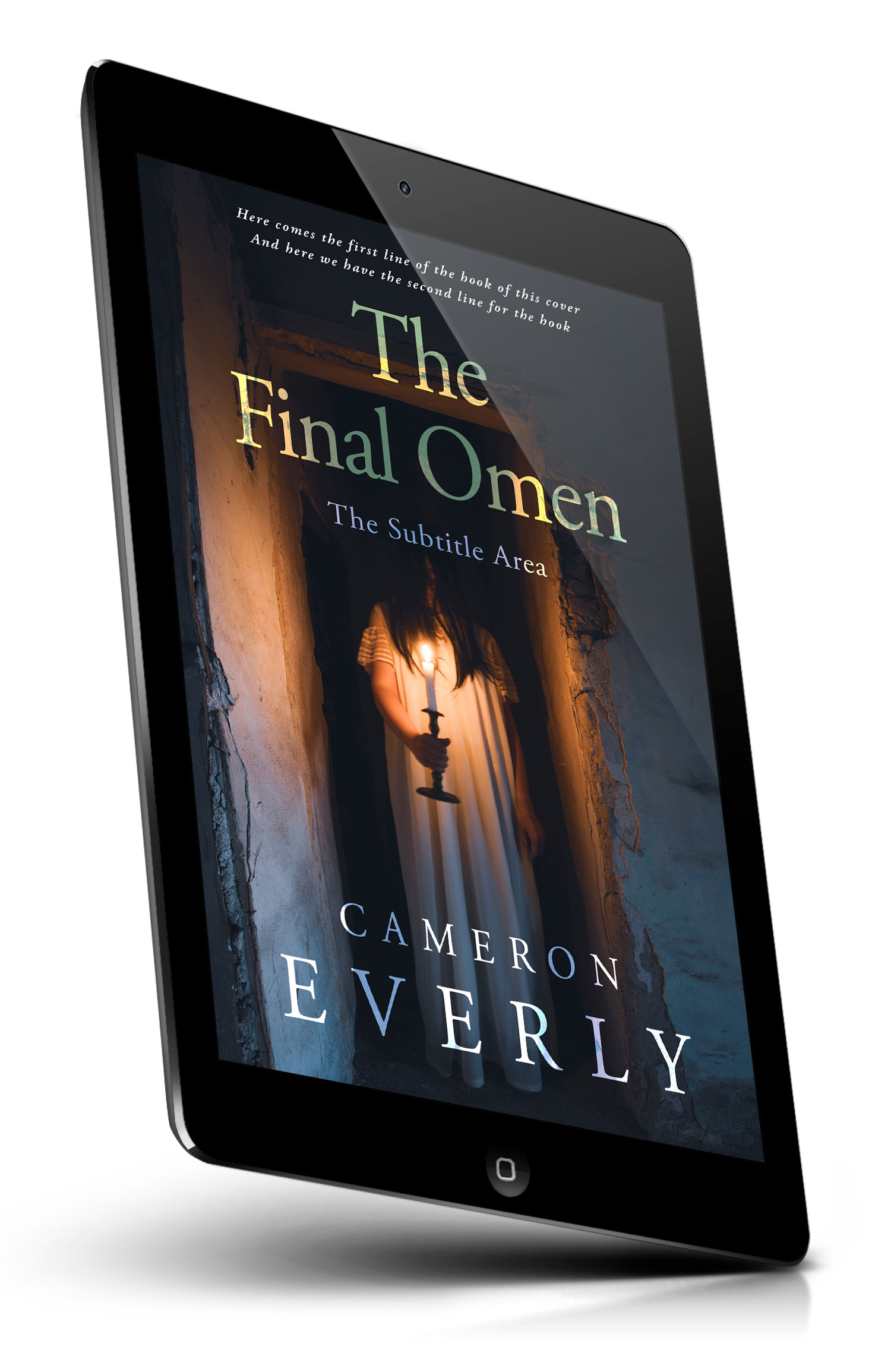 Tablet view of Premade Horror Book Cover - Shark #18310 | BookCoverZone*