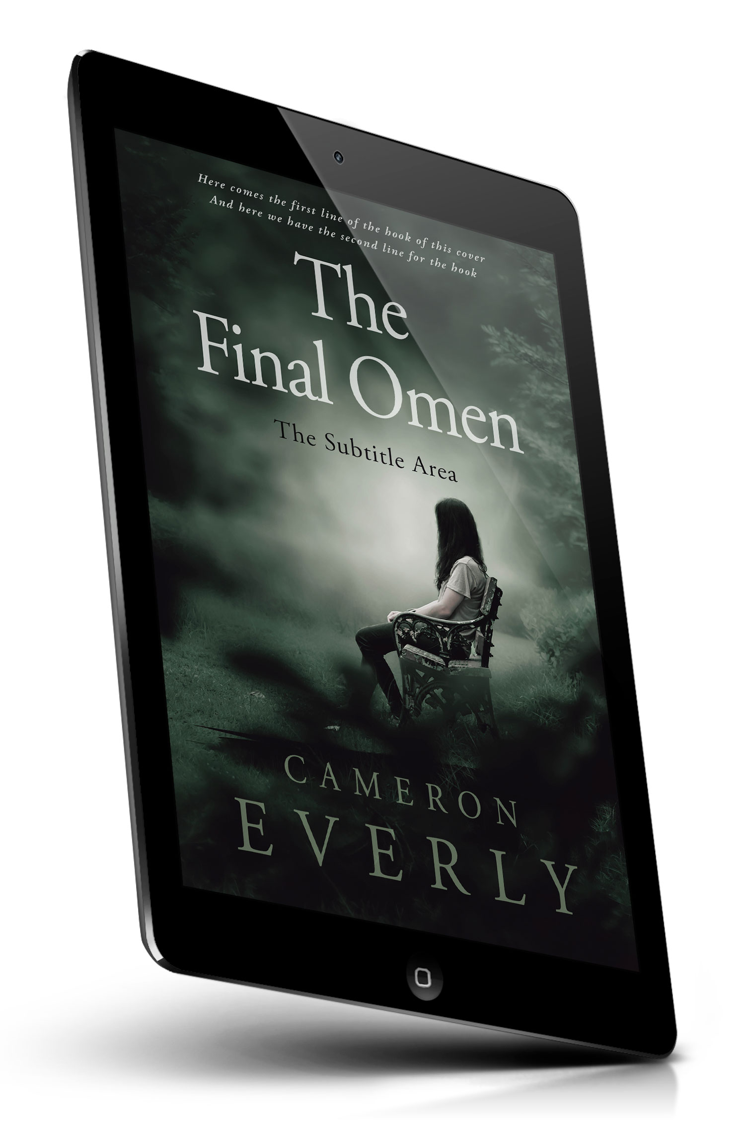 Tablet view of Premade Horror Book Cover - Heavy Metal #18312 | BookCoverZone*