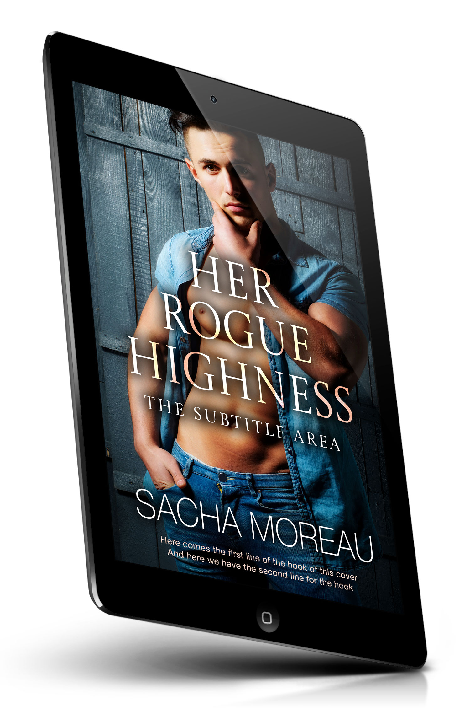 Tablet view of Premade Erotica Book Cover - Mirage #18384 | BookCoverZone