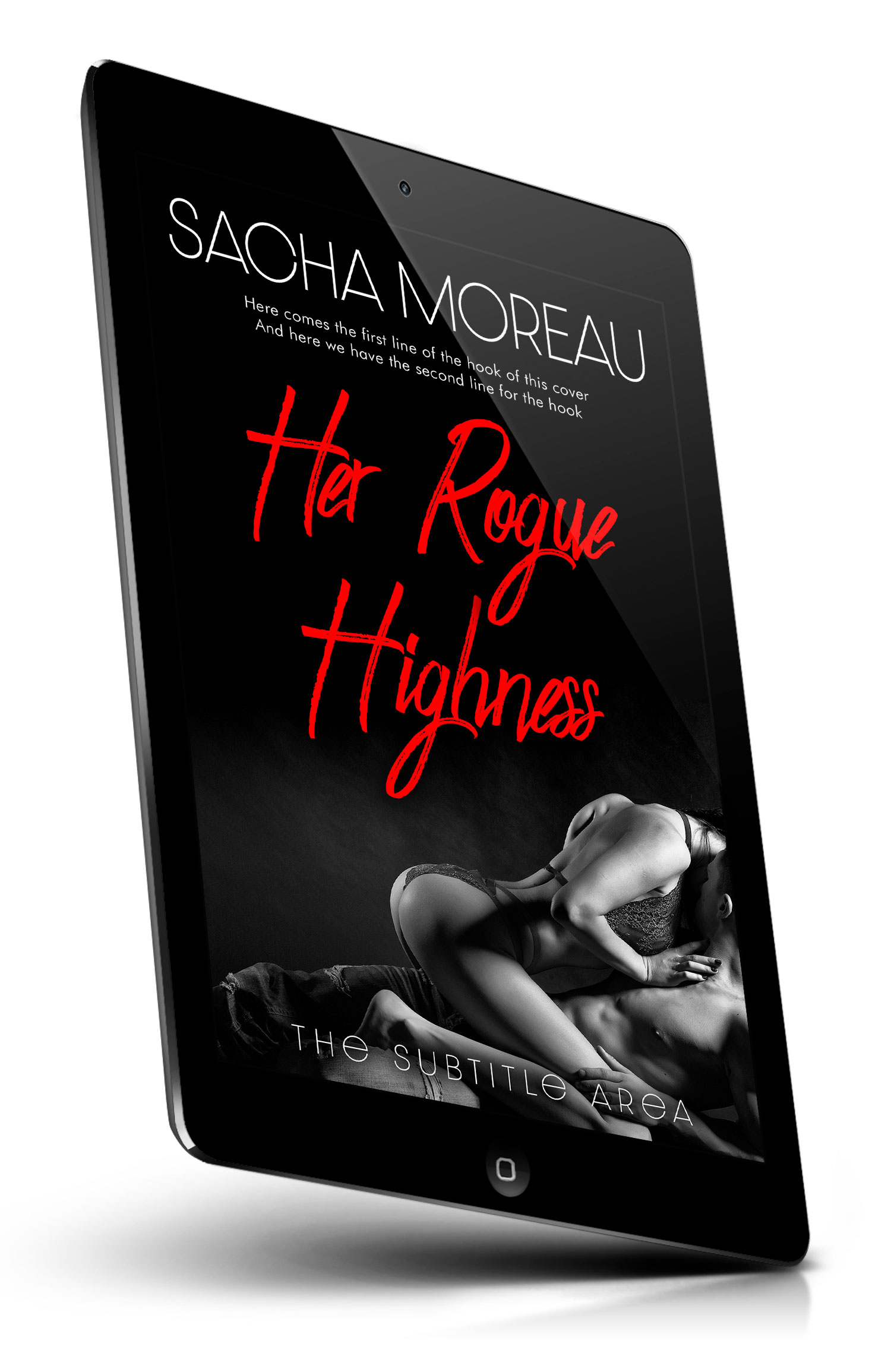 Tablet view of Premade Erotica Book Cover - Chestnut Rose #18385 | BookCoverZone