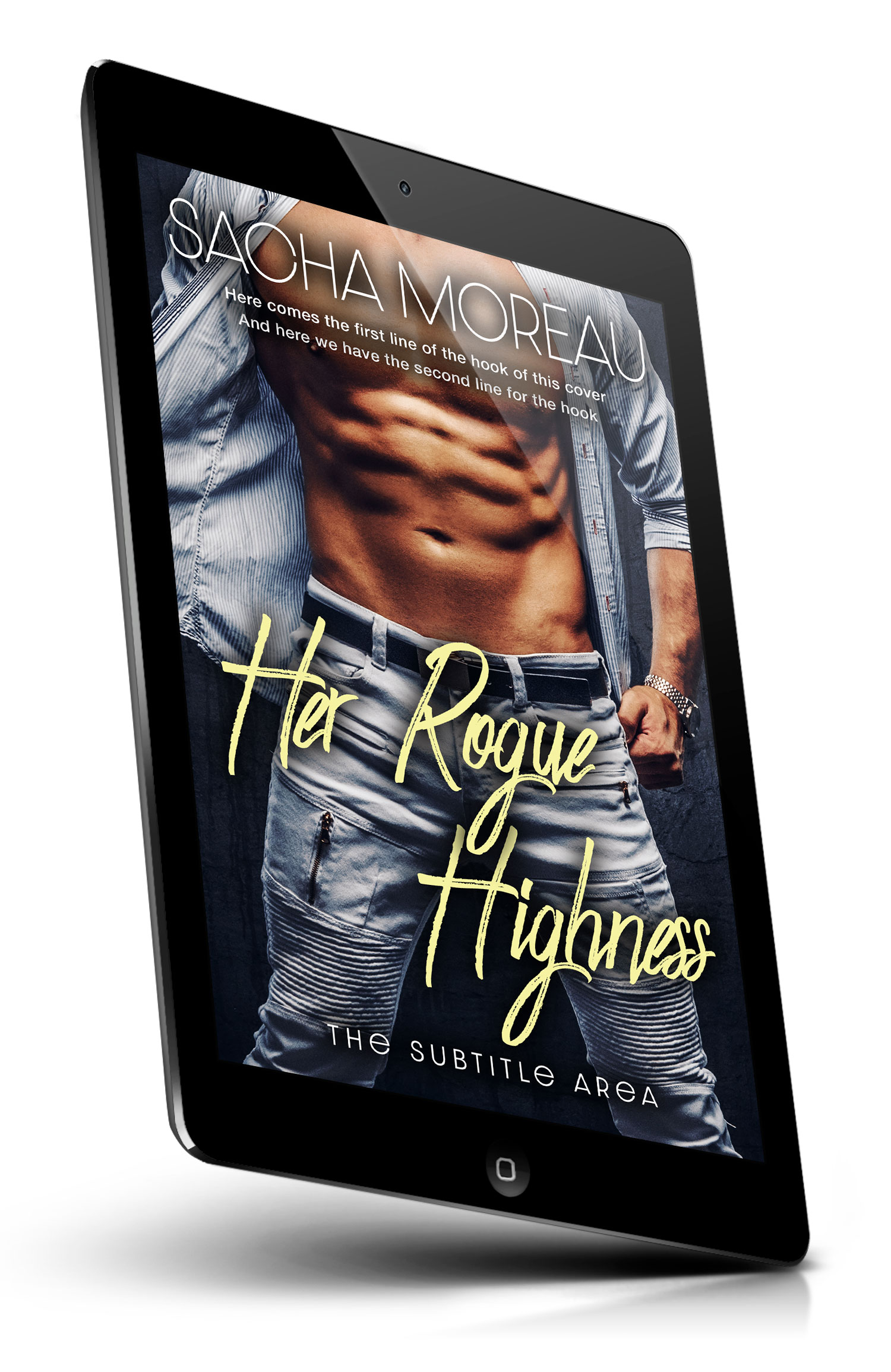 Tablet view of Premade Erotica Book Cover - Charade #18388 | BookCoverZone