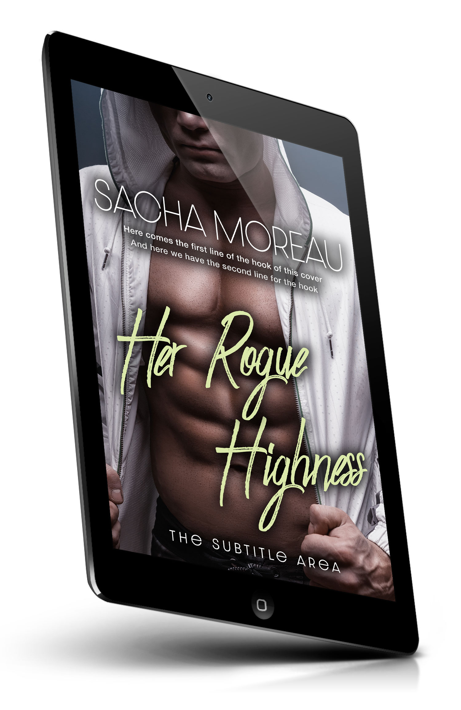 Tablet view of Premade Erotica Book Cover - Thunder #18389 | BookCoverZone