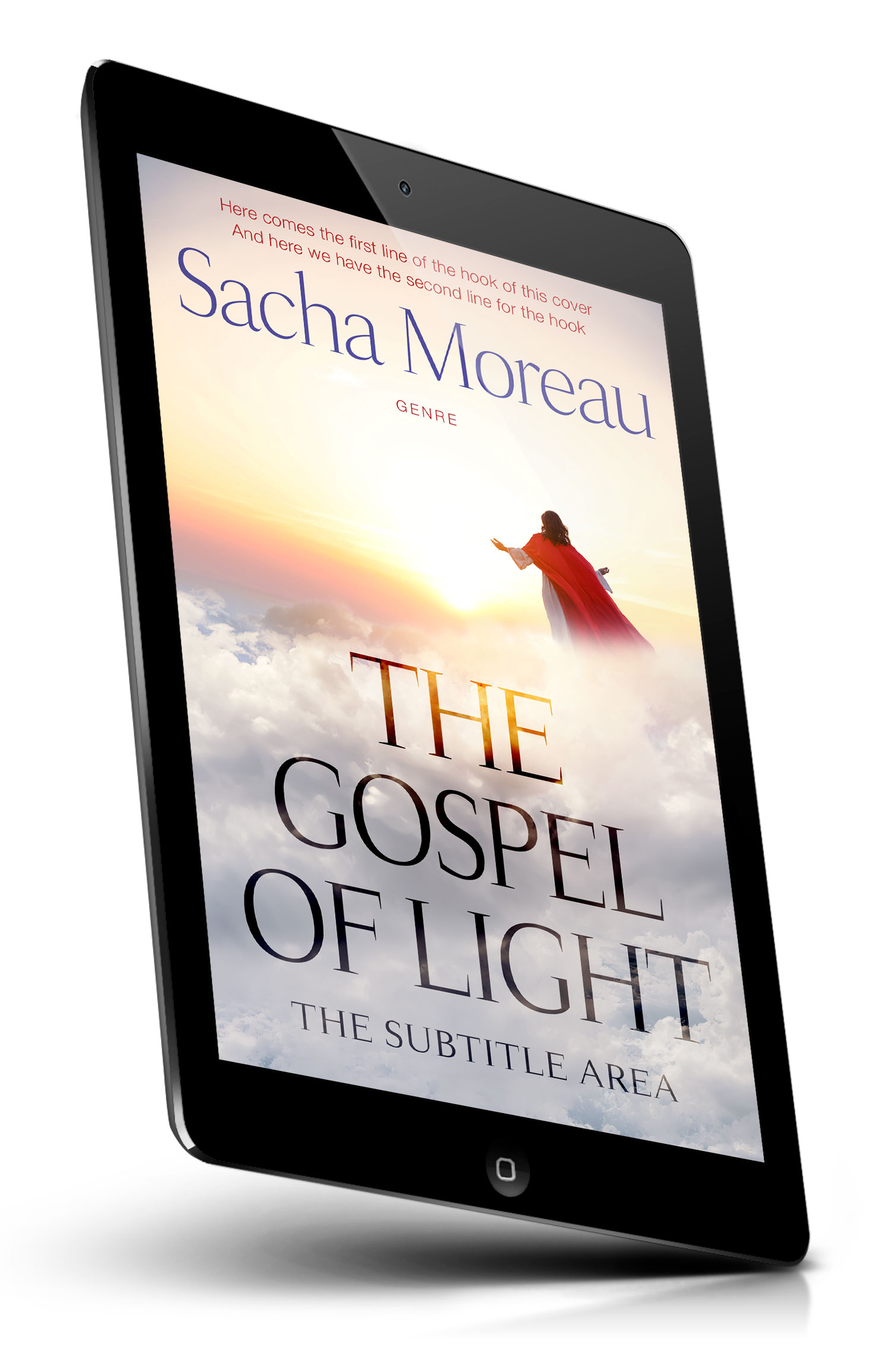 Tablet view of Premade  Book Cover - Wafer #18402 | BookCoverZone