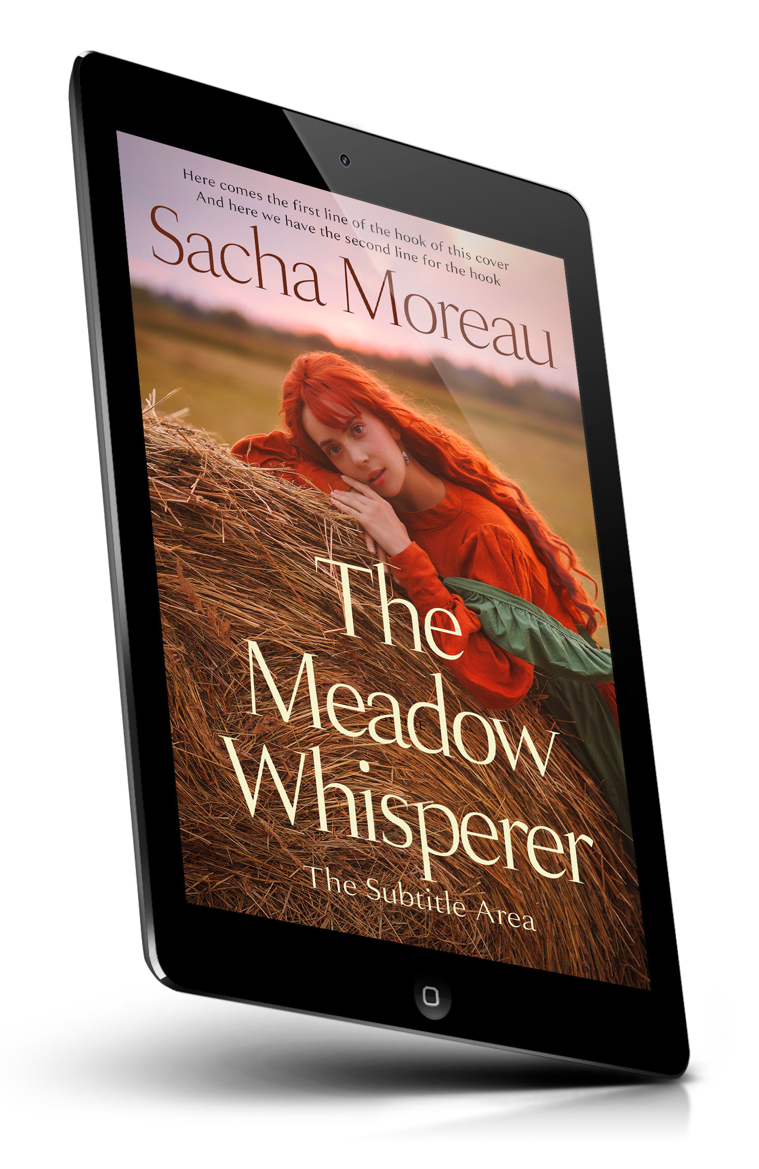 Tablet view of Premade  Book Cover - Nutmeg #18409 | BookCoverZone