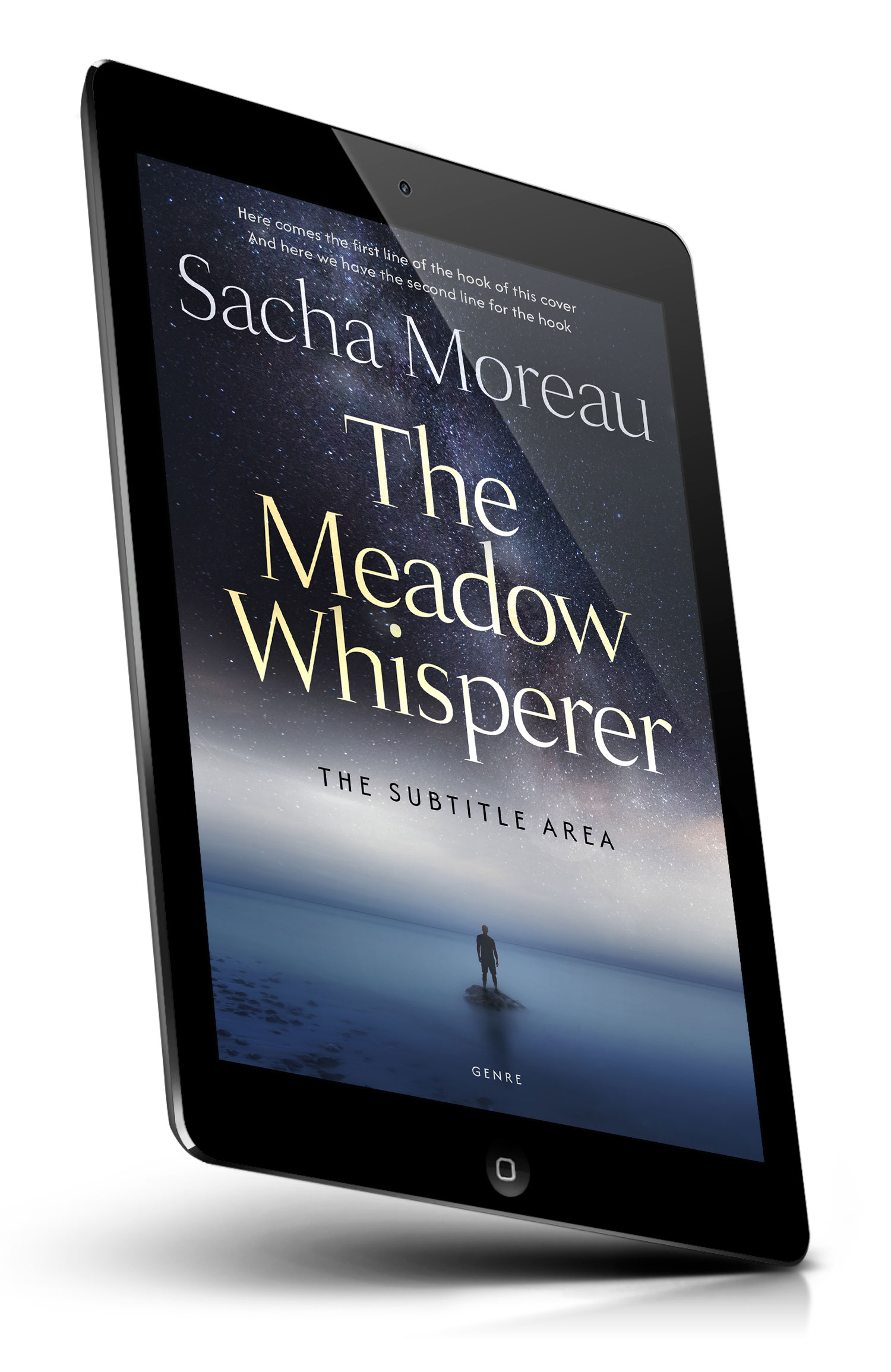 Tablet view of Premade  Book Cover - Ebony Clay #18417 | BookCoverZone