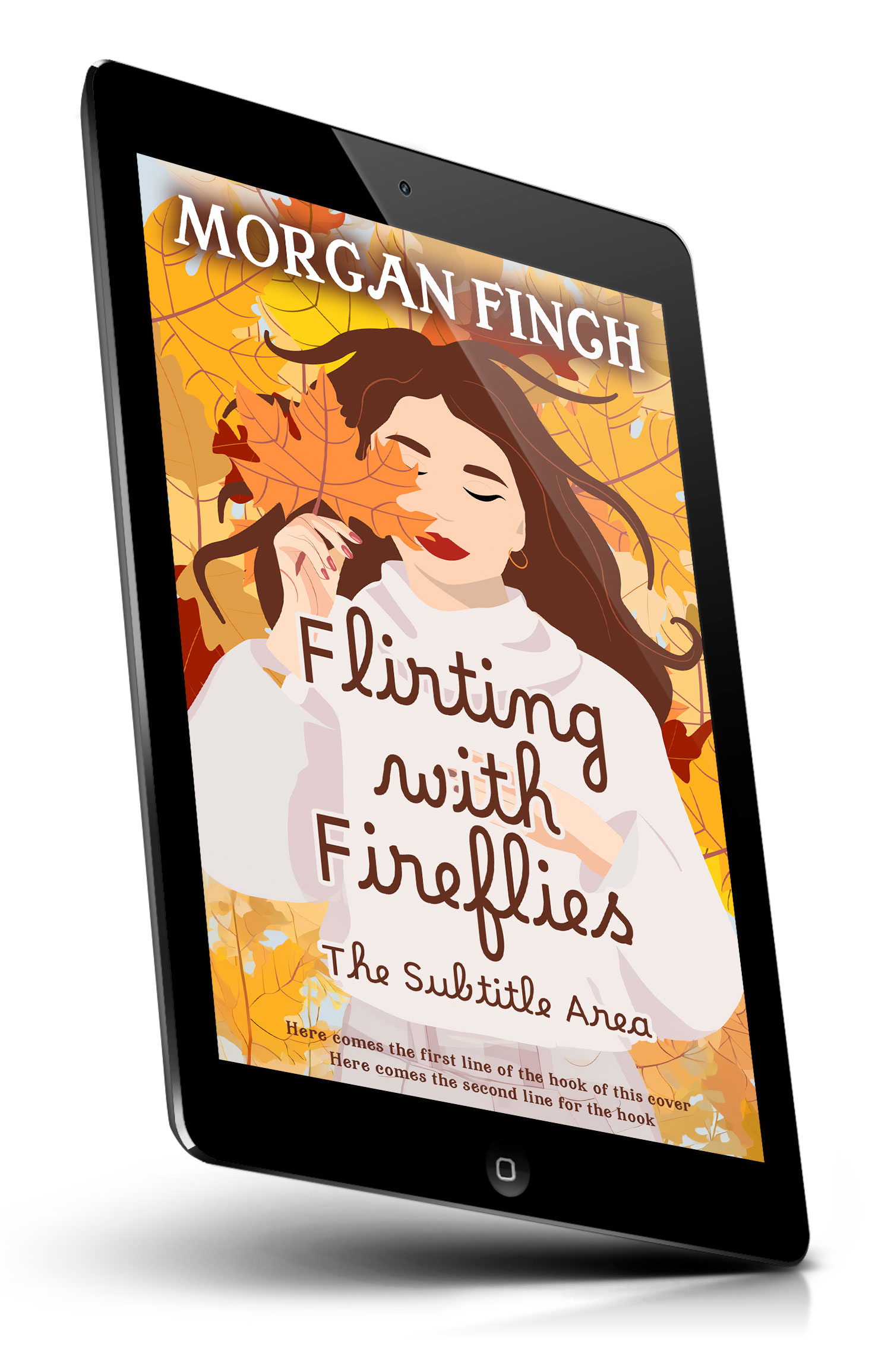 Tablet view of Premade Romance Book Cover - Irish Coffee #36676 | BookCoverZone