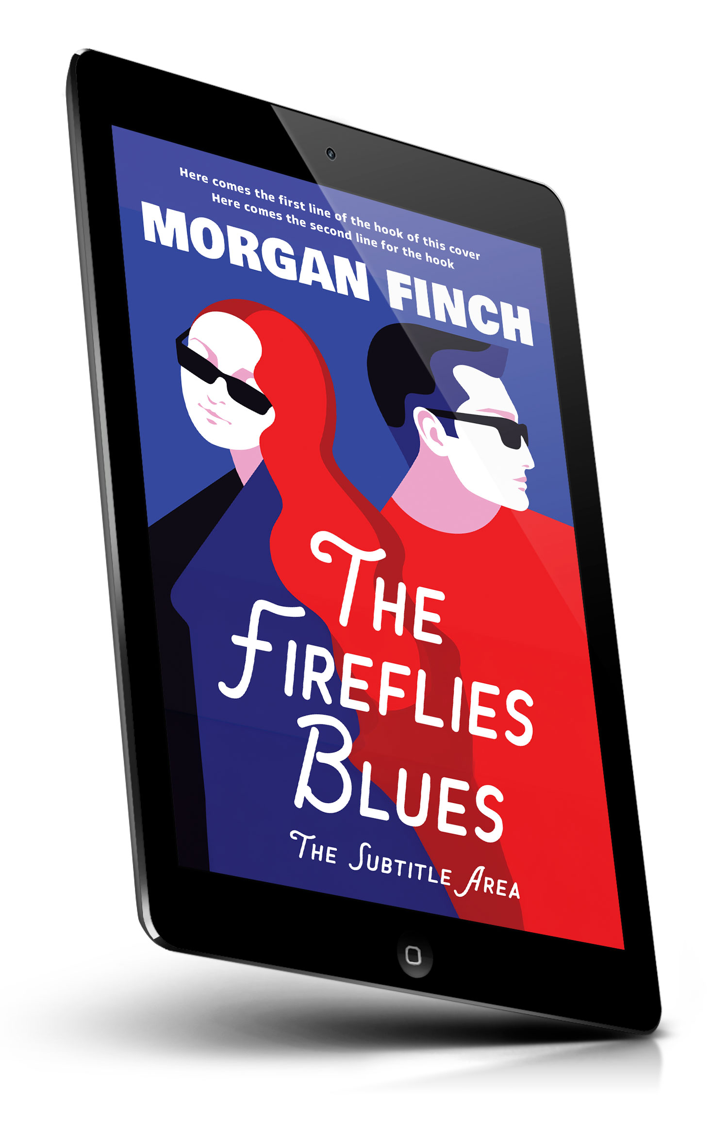 Tablet view of Premade Mystery & Thriller & Suspense Book Cover - Chambray #36683 | BookCoverZone