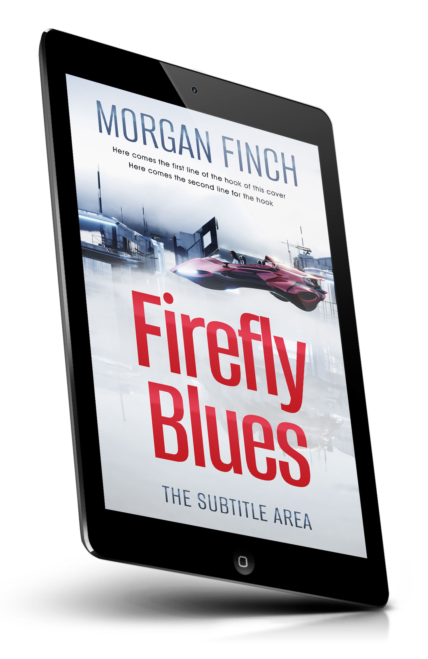 Tablet view of Premade Science Fiction Book Cover - Athens Gray #36714 | BookCoverZone*