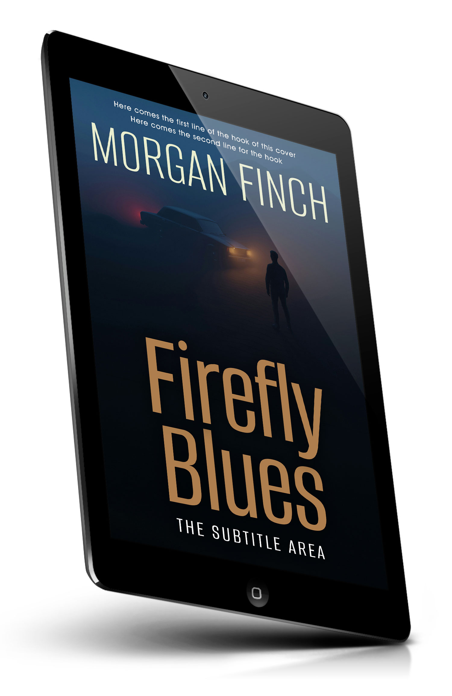 Tablet view of Premade Mystery & Thriller & Suspense Book Cover - Bunker #36724 | BookCoverZone*