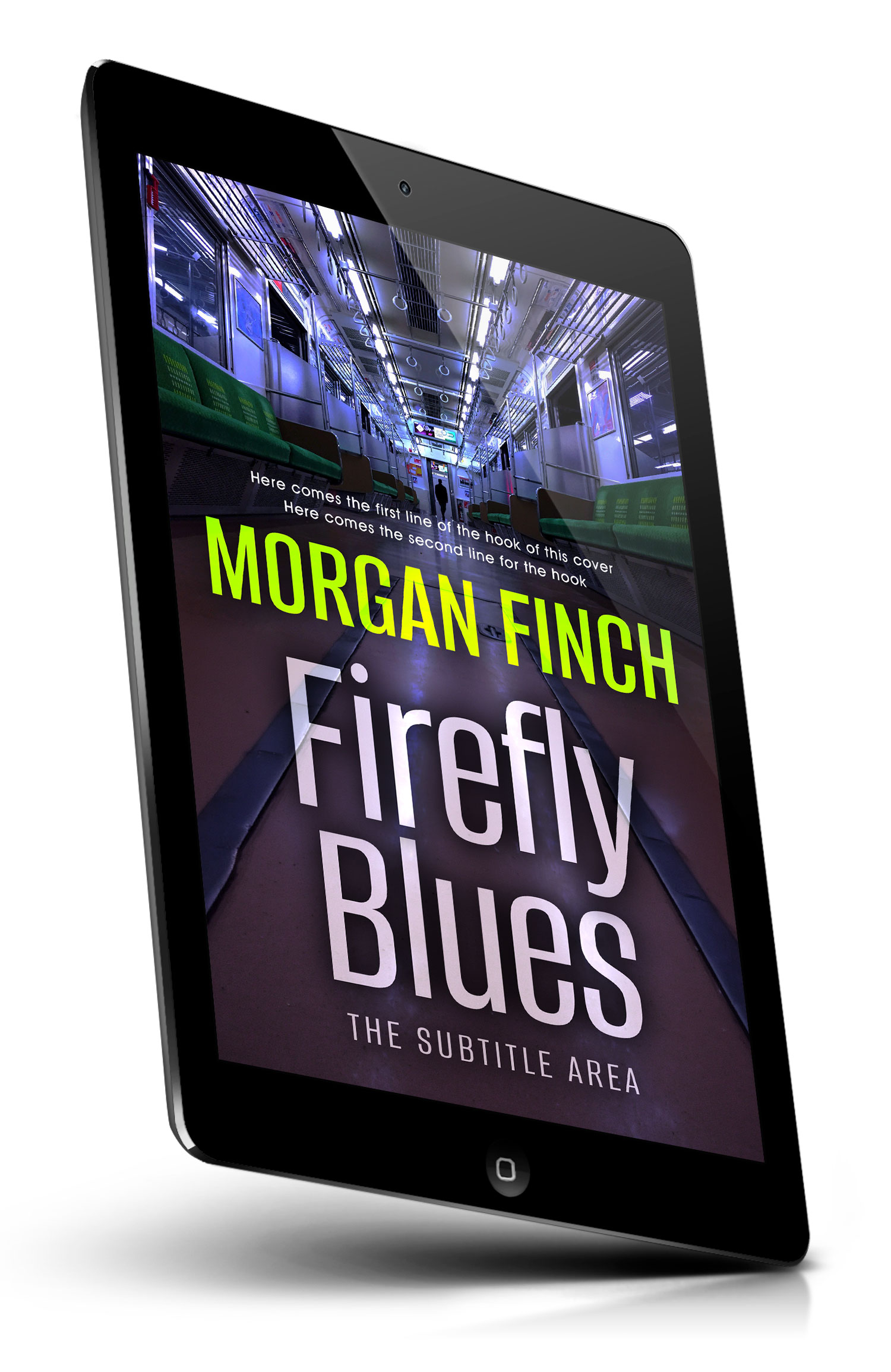 Tablet view of Premade Mystery & Thriller & Suspense Book Cover - Steel Gray #36728 | BookCoverZone*