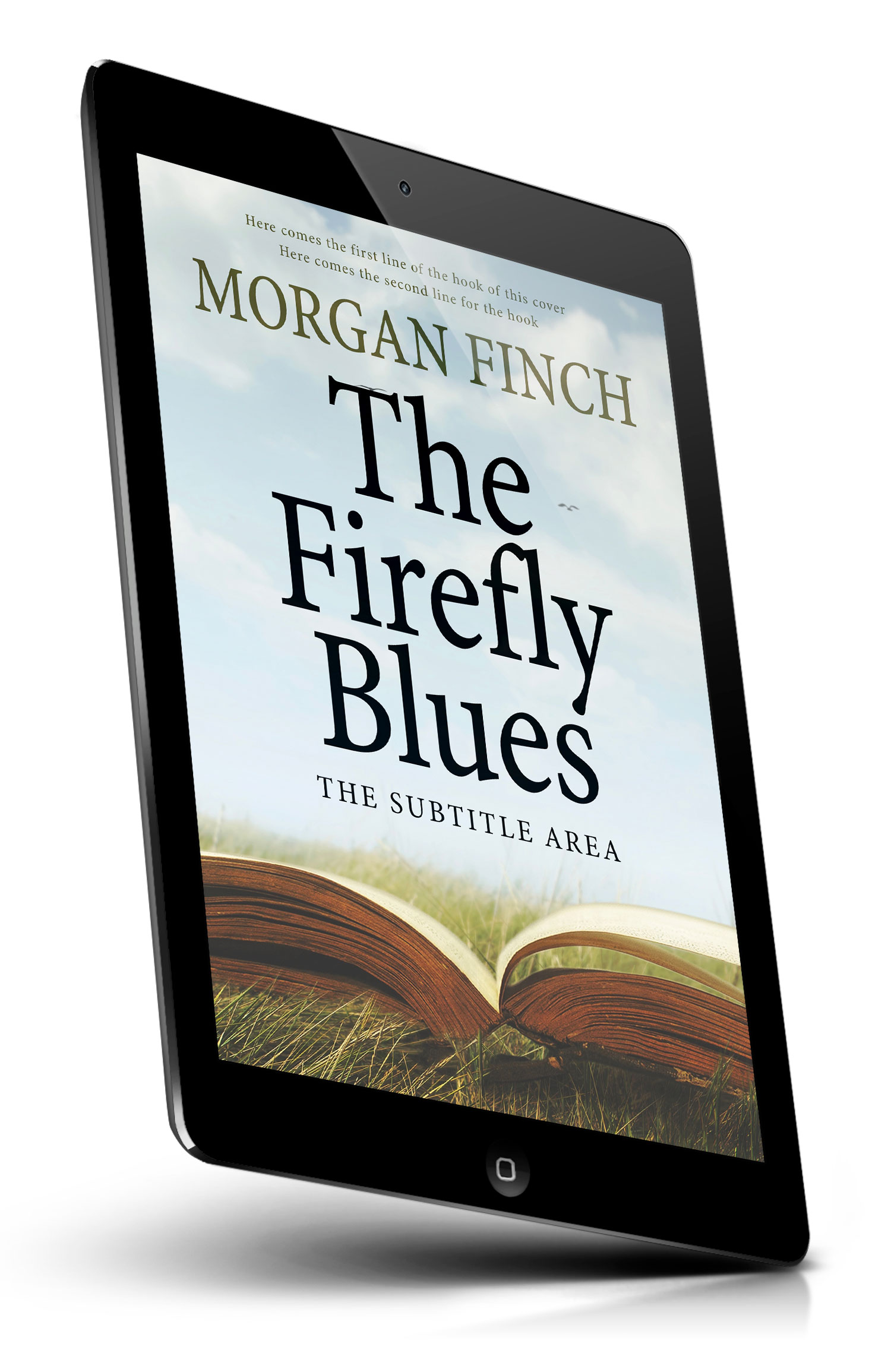 Tablet view of Premade Poetry Book Cover - Geyser #36746 | BookCoverZone*