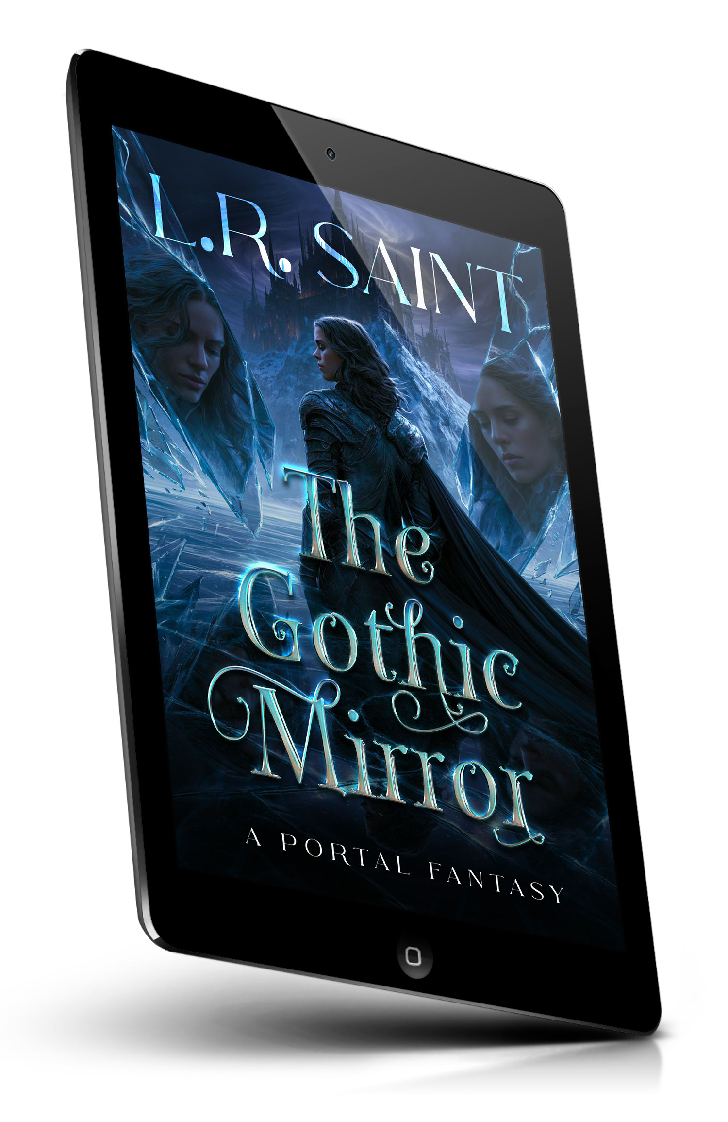 Tablet view of Premade Fantasy Book Cover - Ebony #36755 | BookCoverZone*
