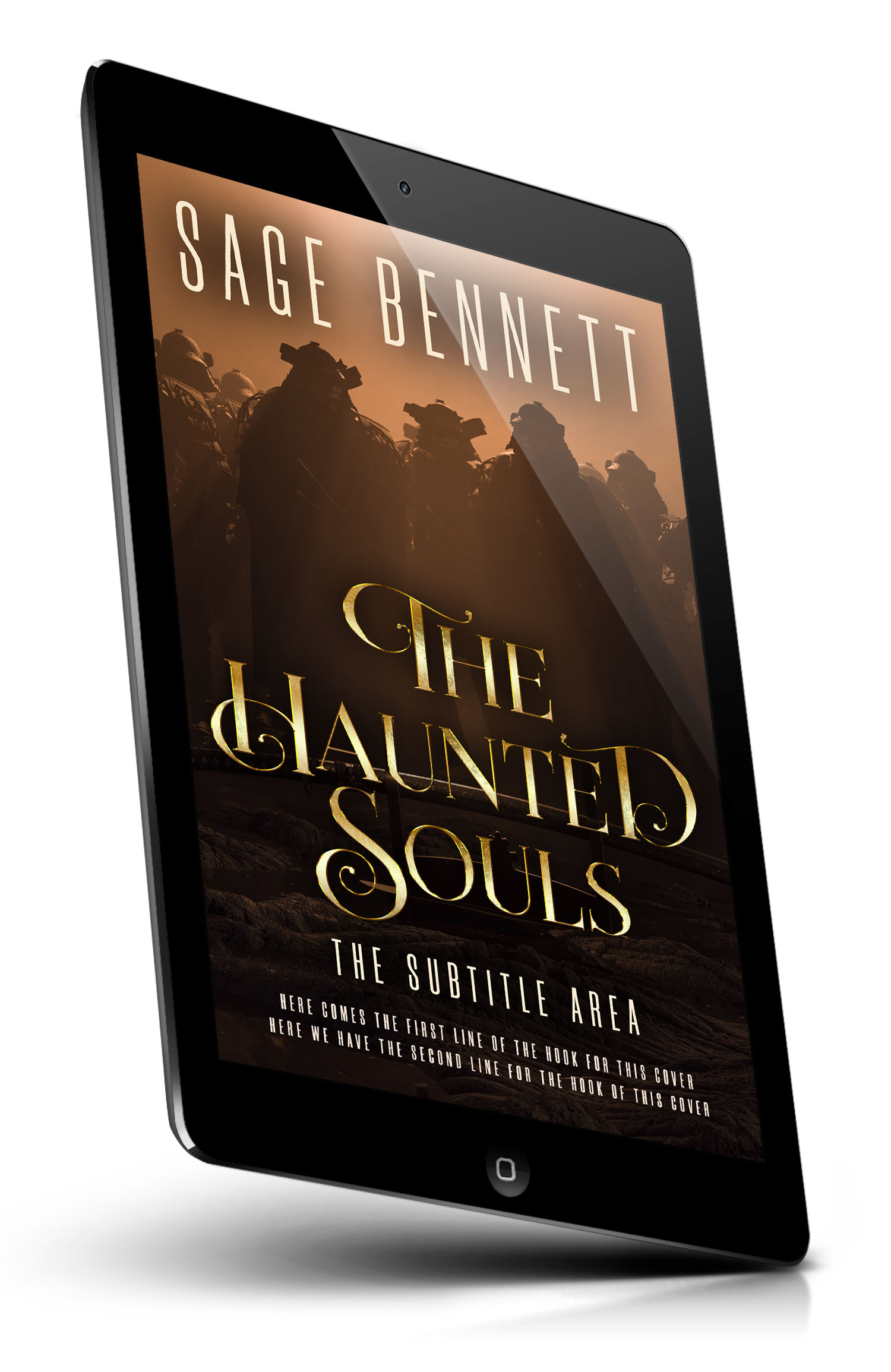 Tablet view of Premade Horror Book Cover - Laser #36776 | BookCoverZone*