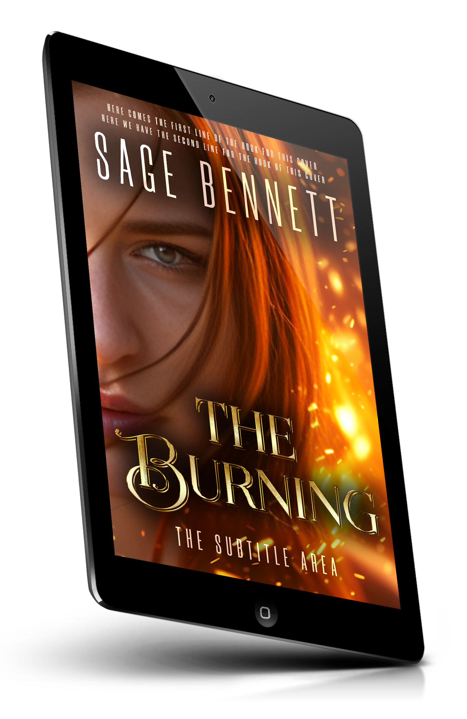 Tablet view of Premade Fantasy Book Cover - Espresso #36791 | BookCoverZone*