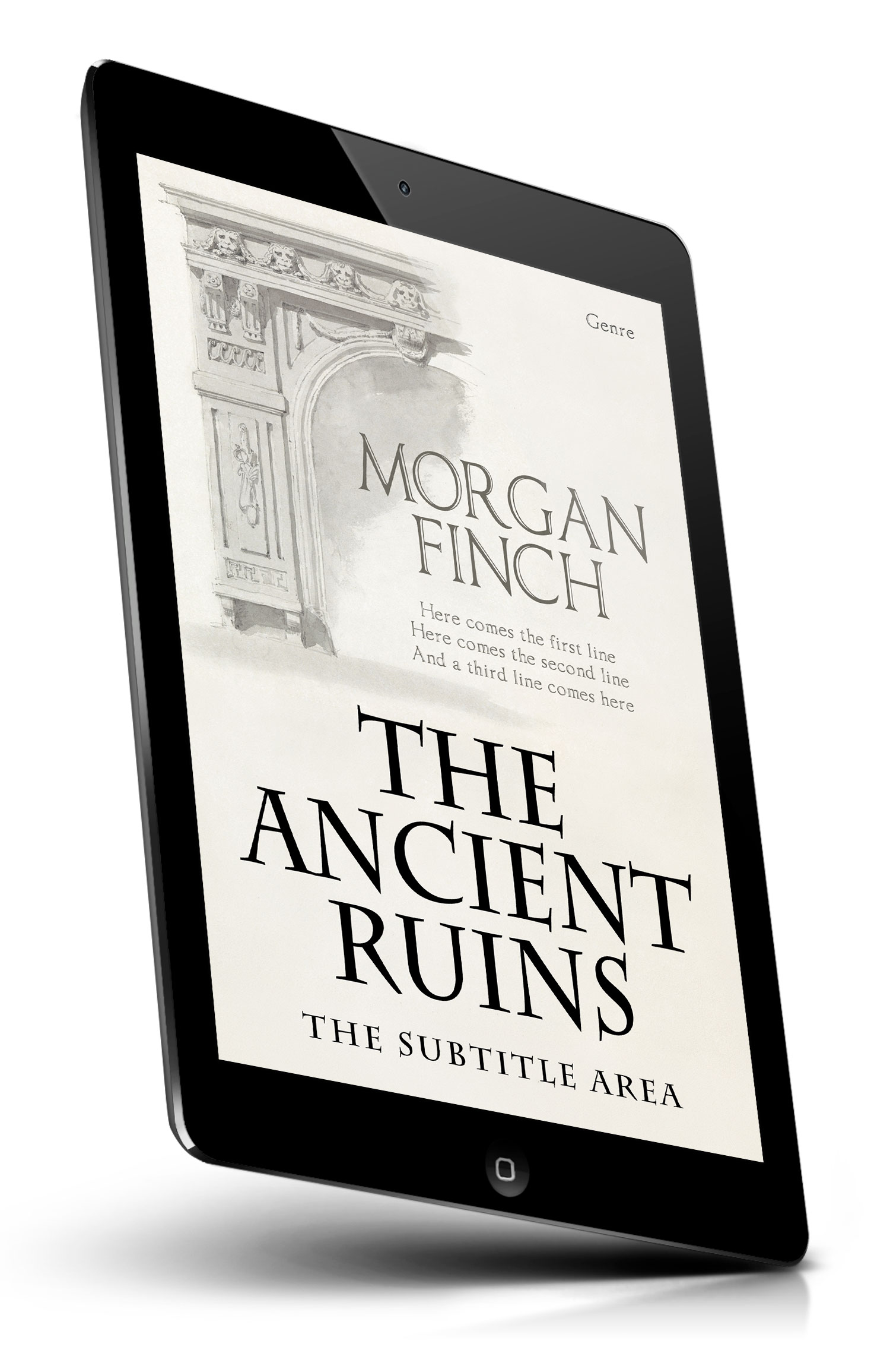 Tablet view of Premade Historical Book Cover - Pampas #36812 | BookCoverZone*