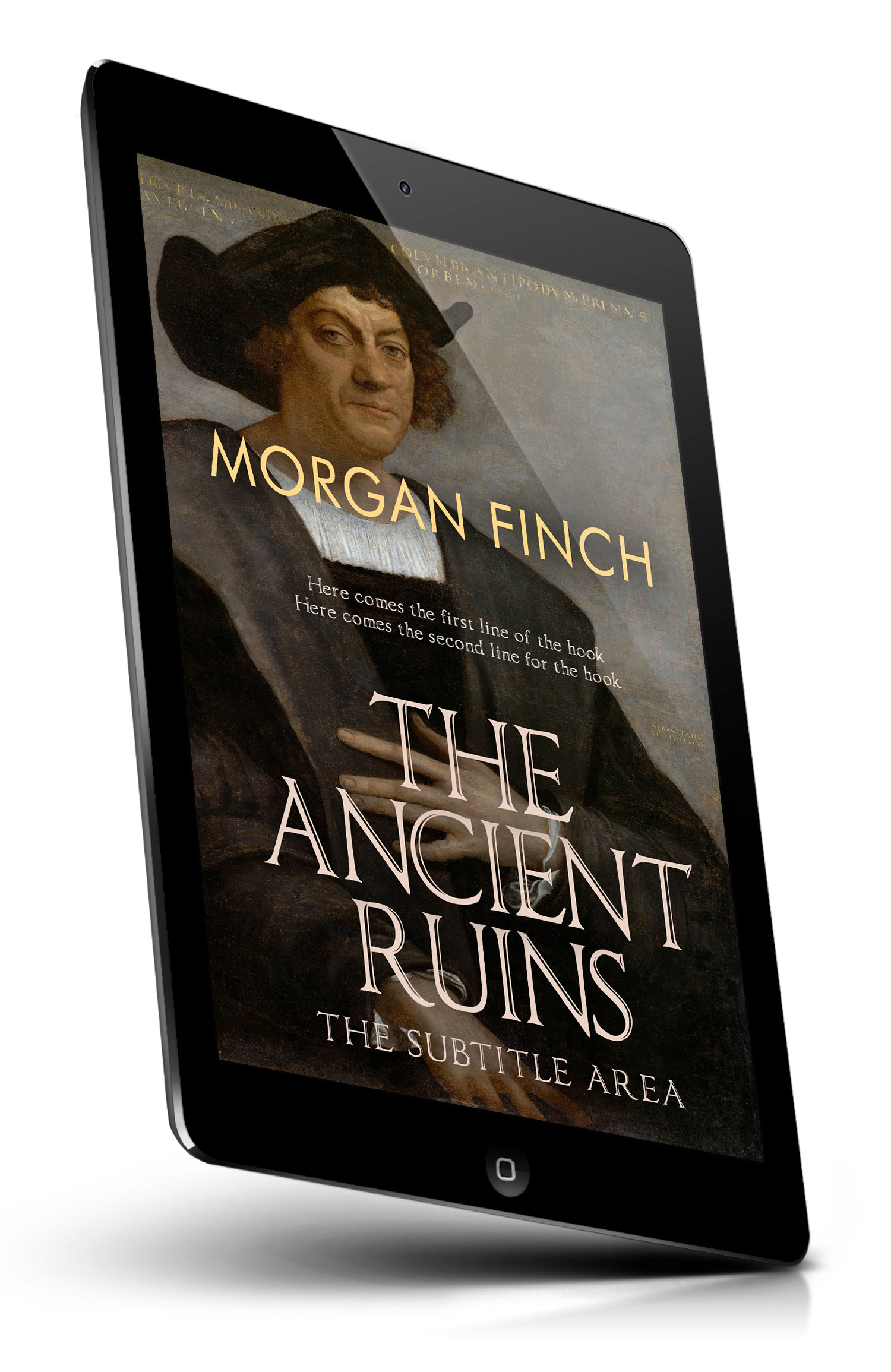 Tablet view of Premade Historical Book Cover - Zeus #36816 | BookCoverZone*