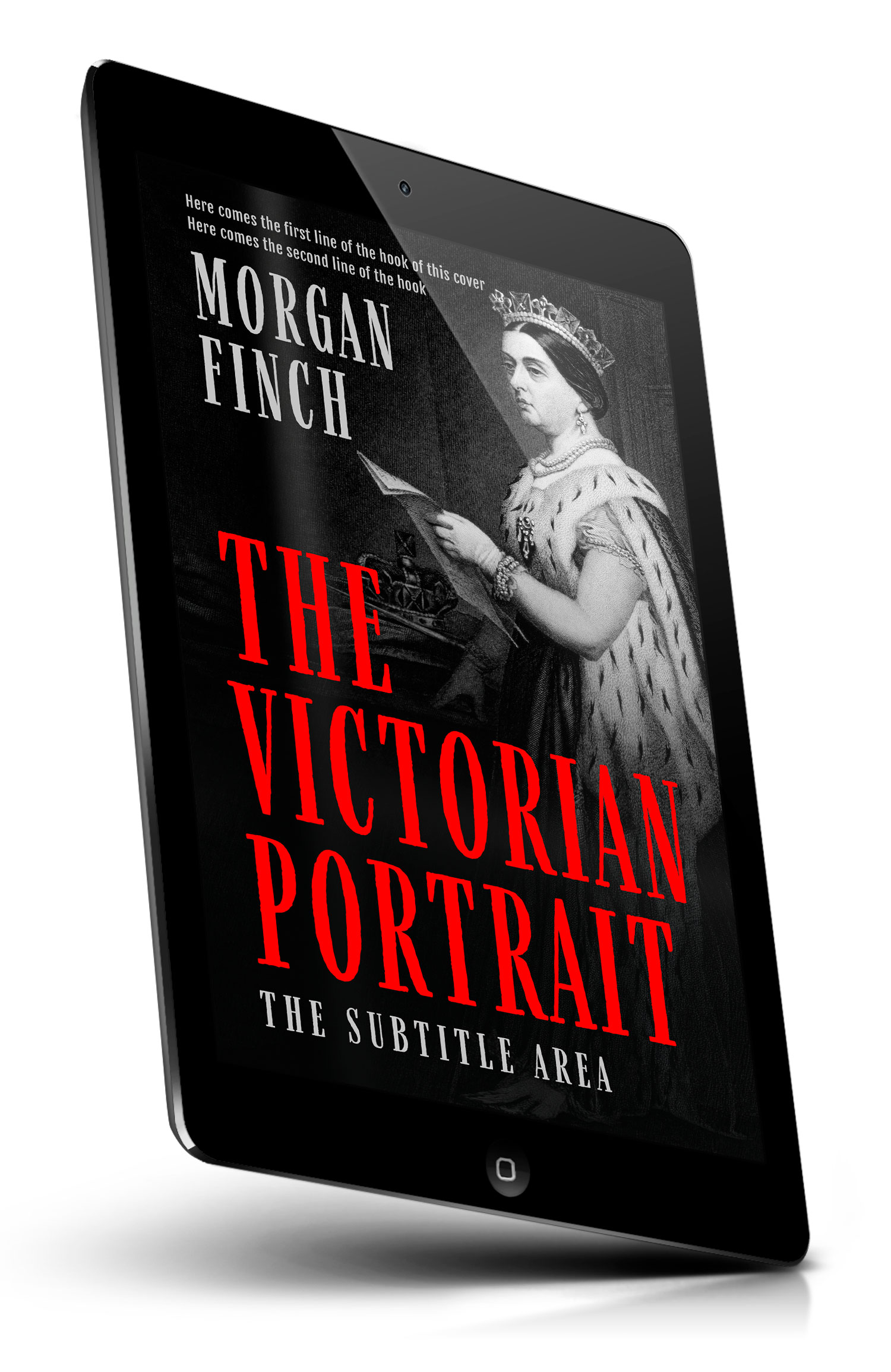 Tablet view of Premade Historical Book Cover - Cod Gray #36839 | BookCoverZone*