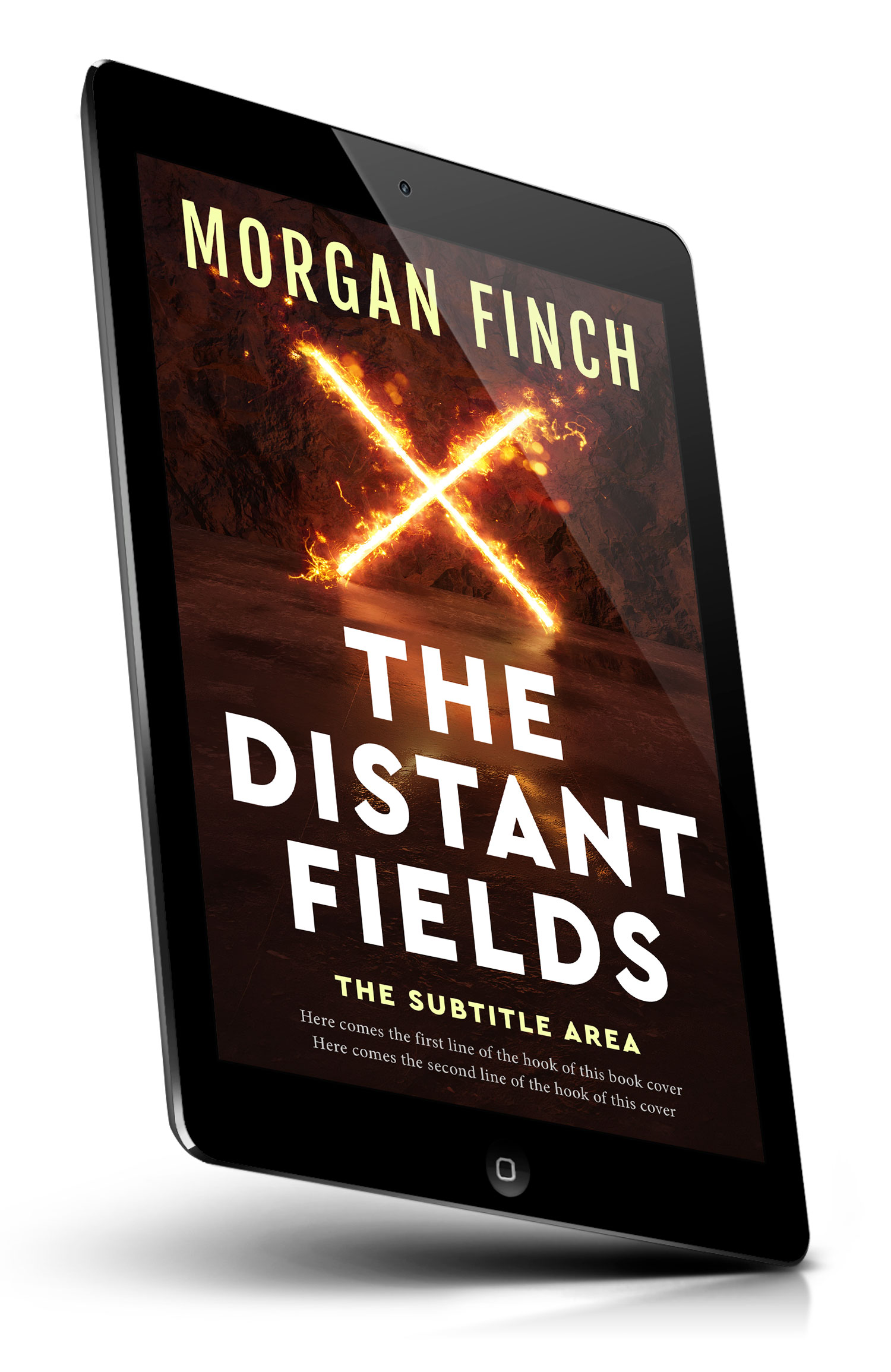 Tablet view of Premade Mystery & Thriller & Suspense Book Cover - Coffee Bean #36851 | BookCoverZone*