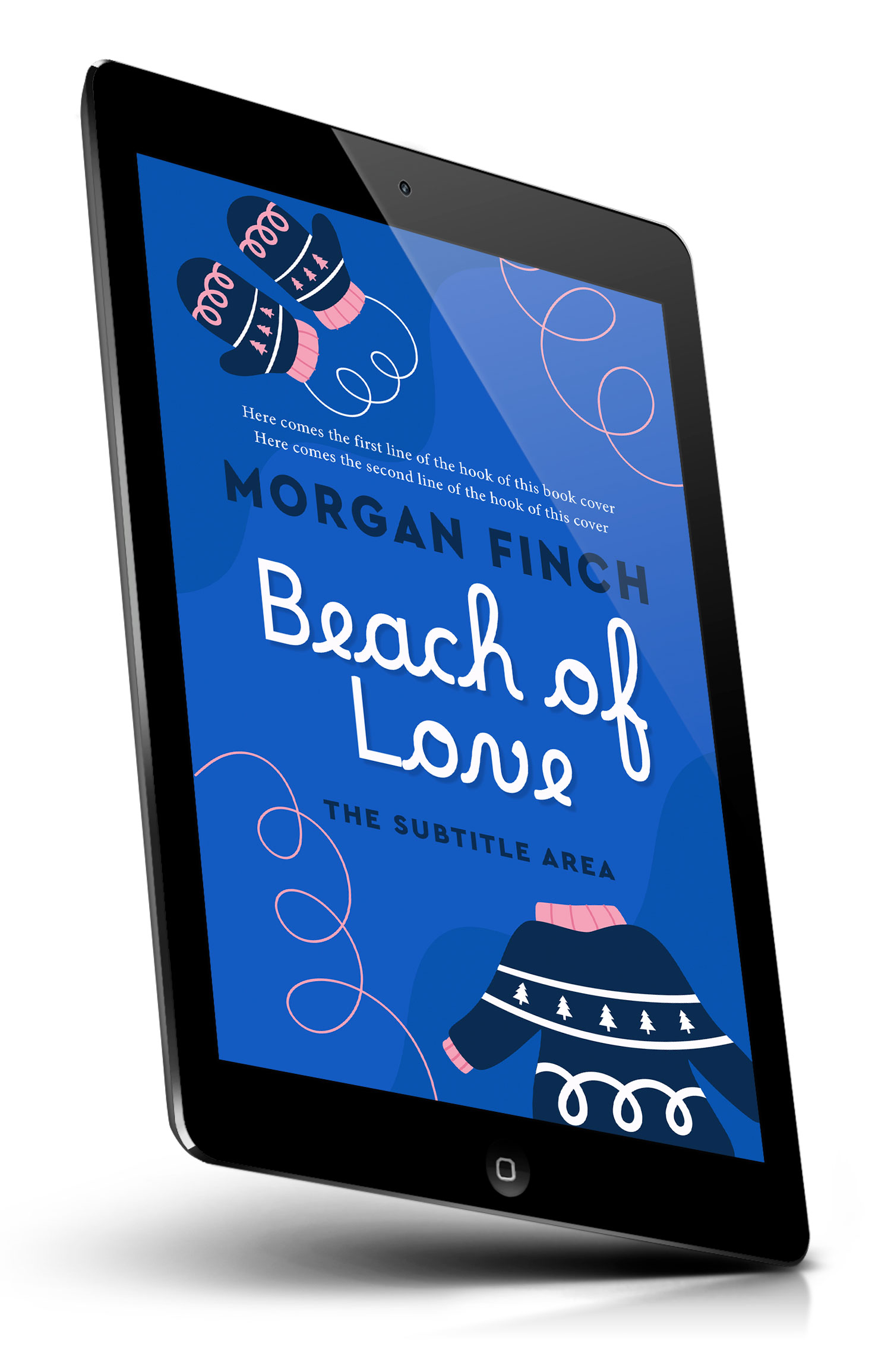 Tablet view of Premade Romance Book Cover - Denim #36859 | BookCoverZone*
