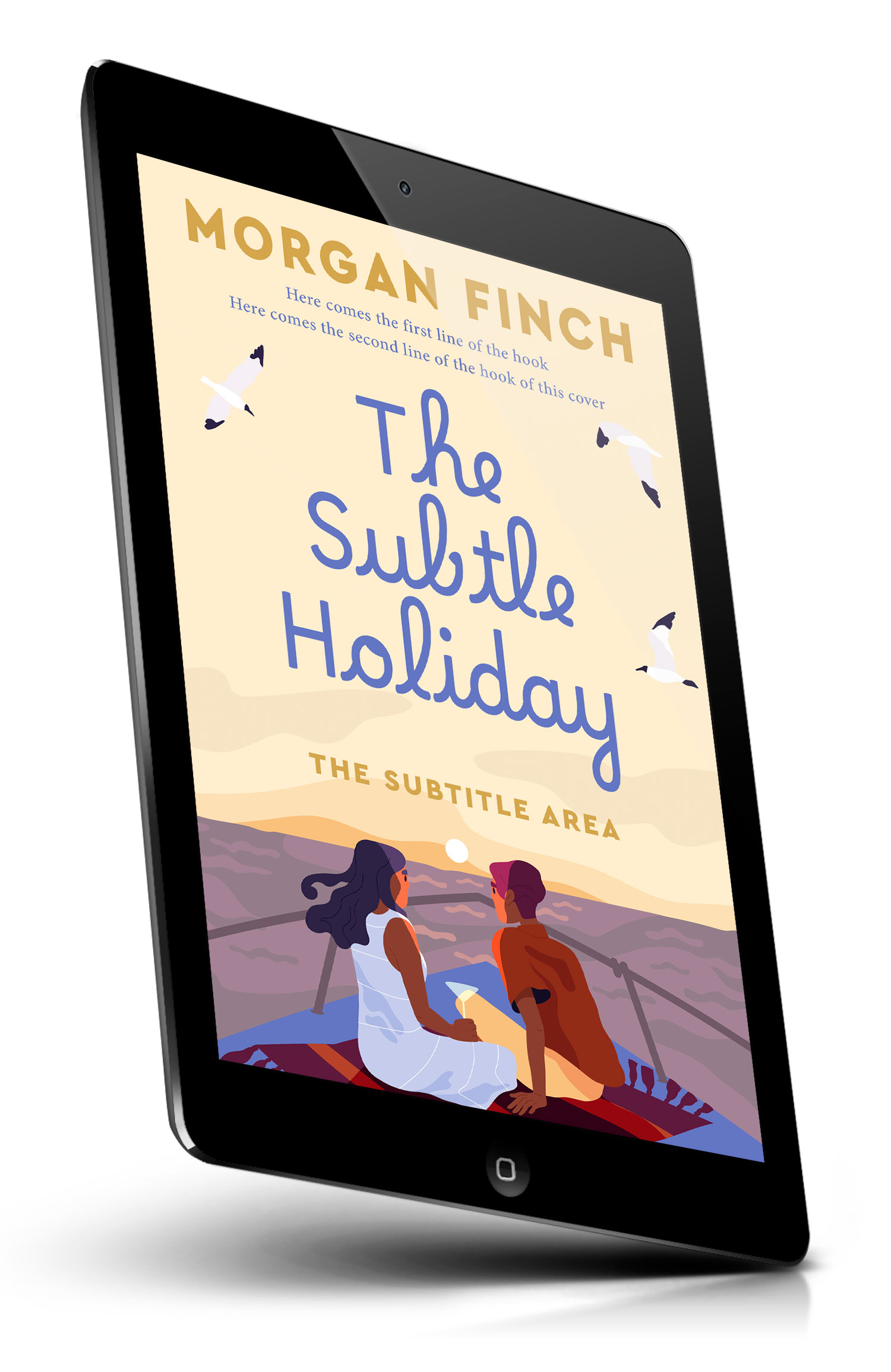 Tablet view of Premade Romance Book Cover - Almond #36872 | BookCoverZone*