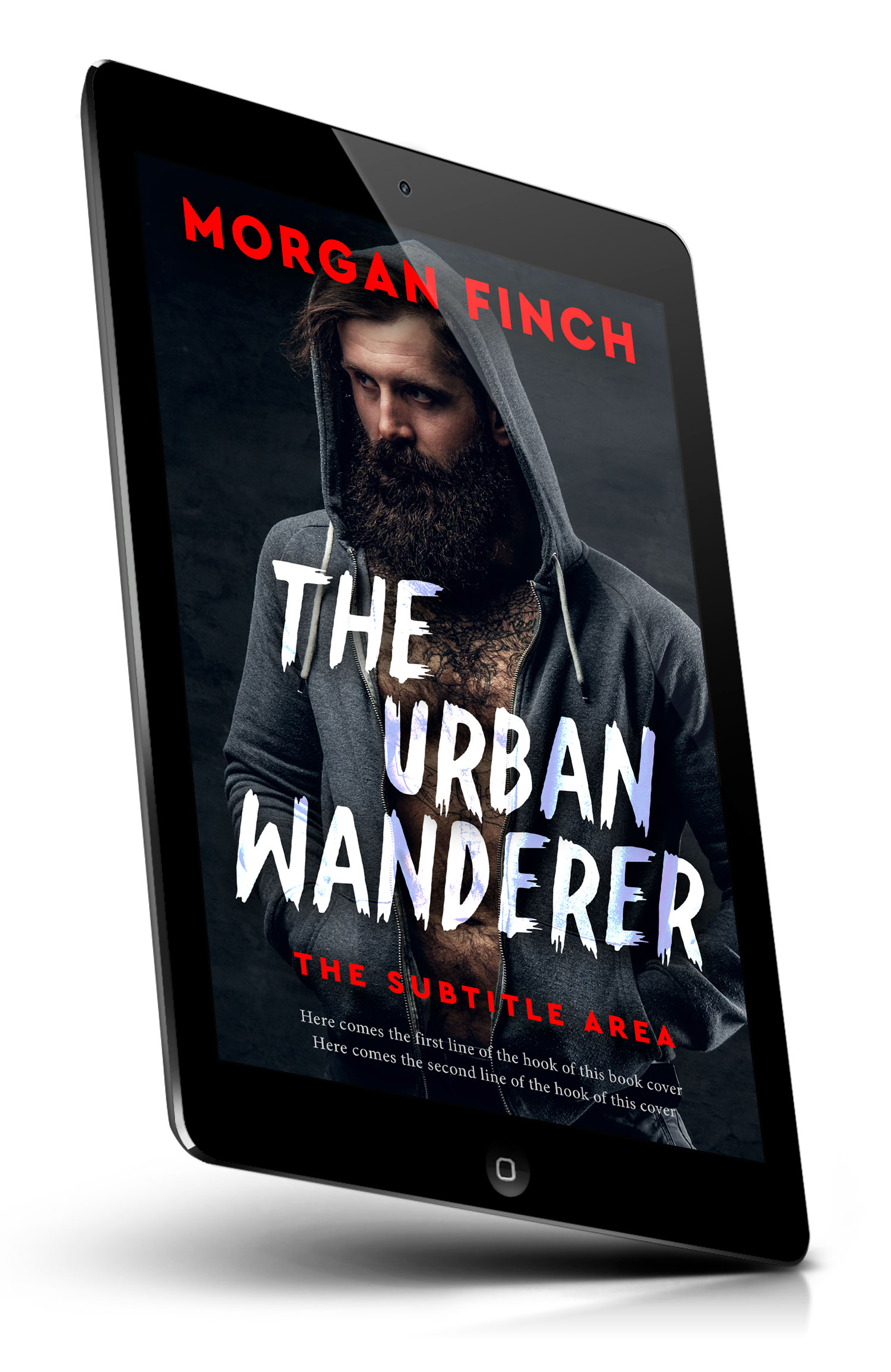 Tablet view of Premade Mystery & Thriller & Suspense Book Cover - Woodsmoke #36898 | BookCoverZone*