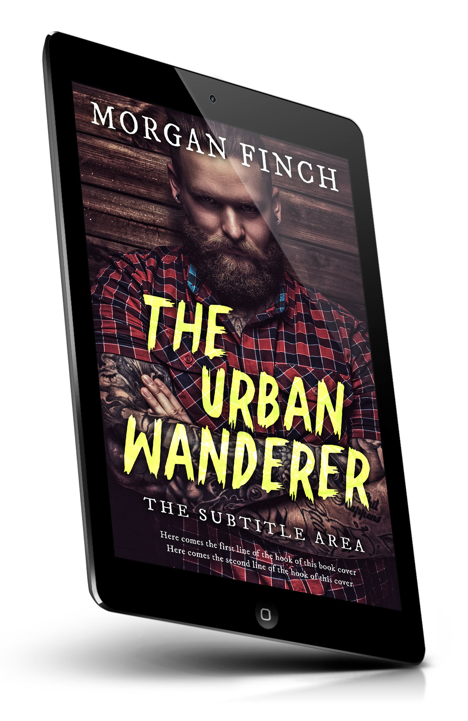 Tablet view of Premade Mystery & Thriller & Suspense Book Cover - Cocoa Brown #36899 | BookCoverZone*