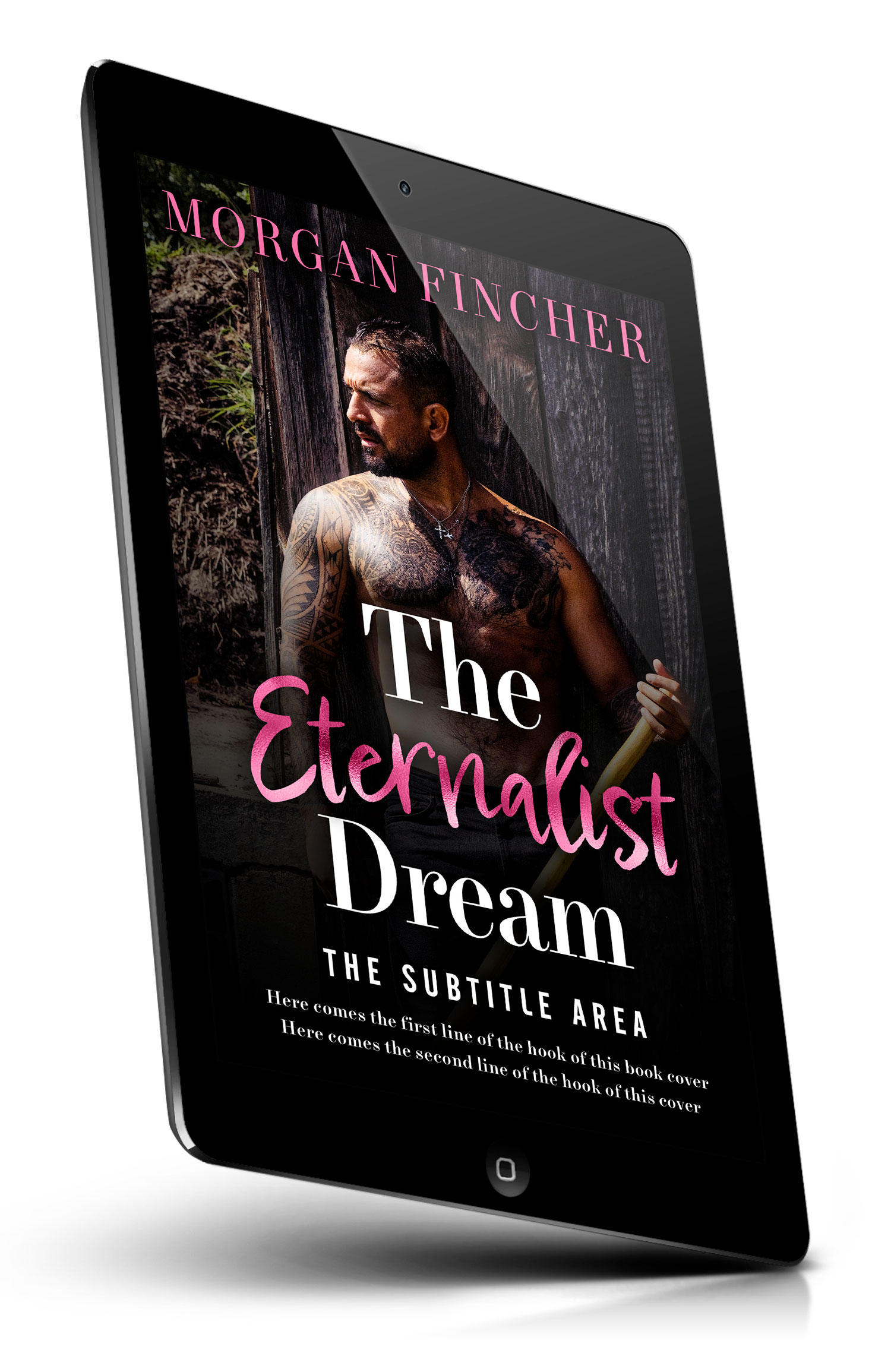Tablet view of Premade Romance Book Cover - Cocoa Brown #36912 | BookCoverZone*