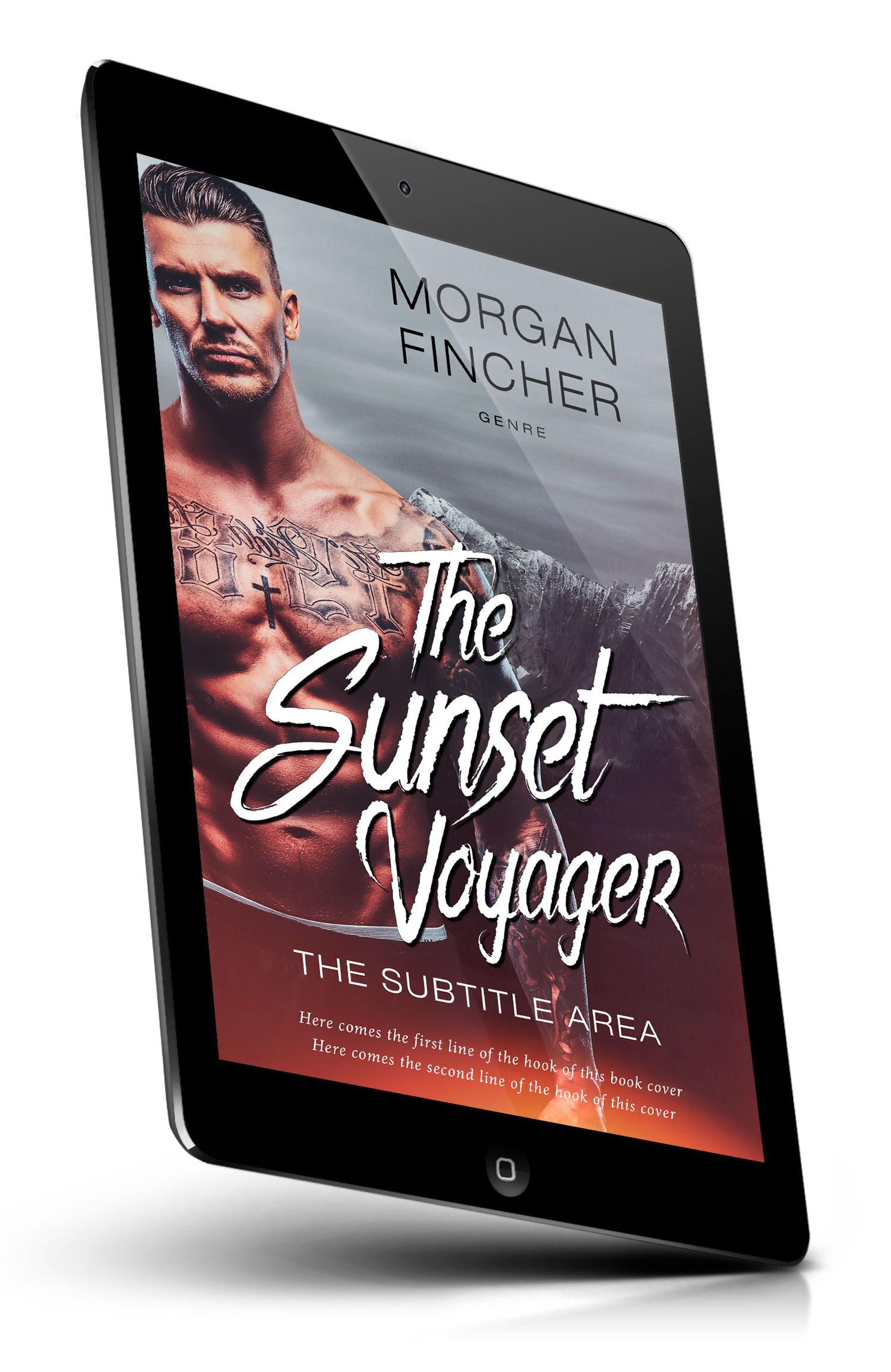 Tablet view of Premade Romance Book Cover - Matterhorn #36931 | BookCoverZone*