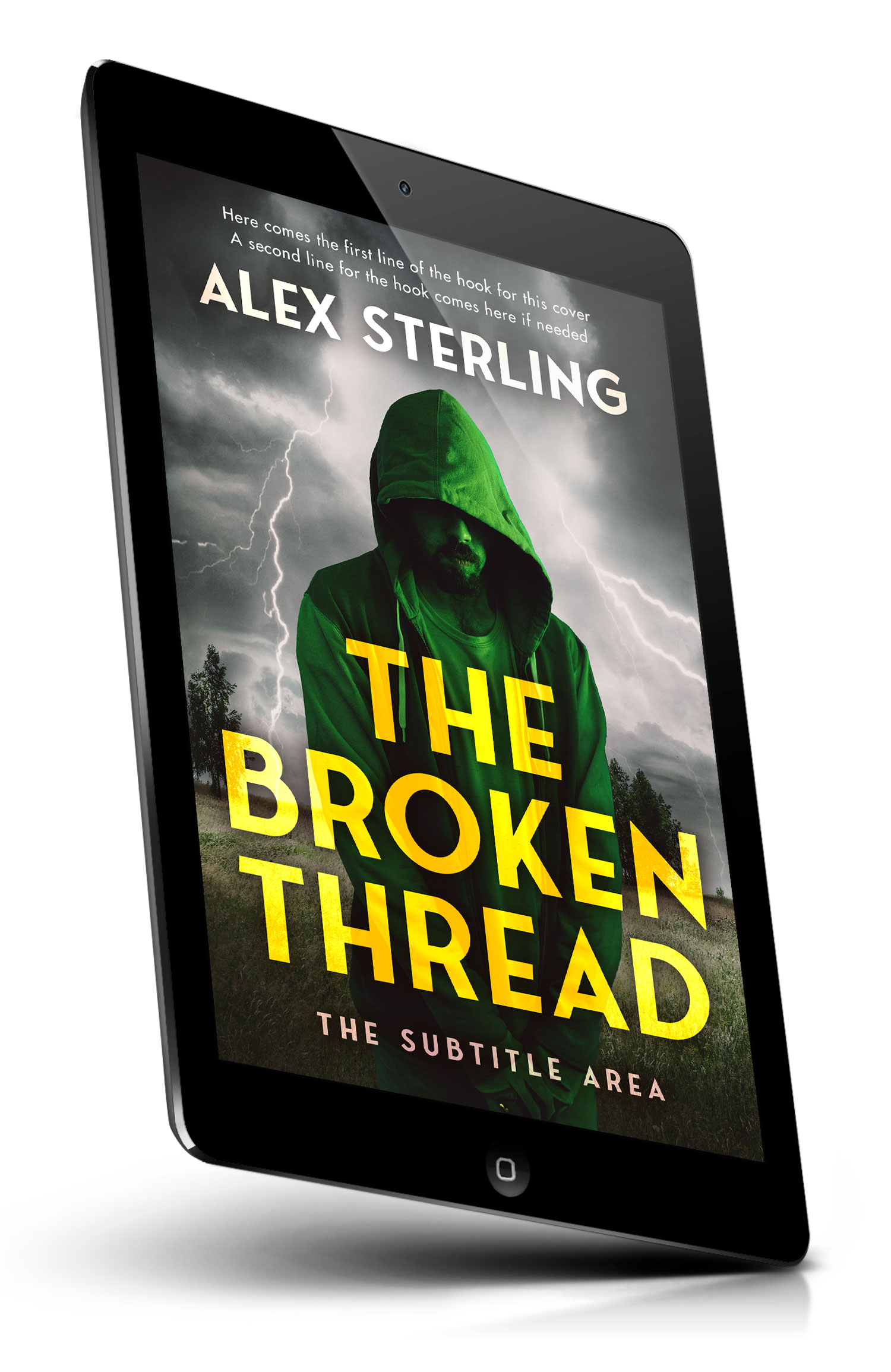 Tablet view of Premade Mystery & Thriller & Suspense Book Cover - Chenin #36941 | BookCoverZone*