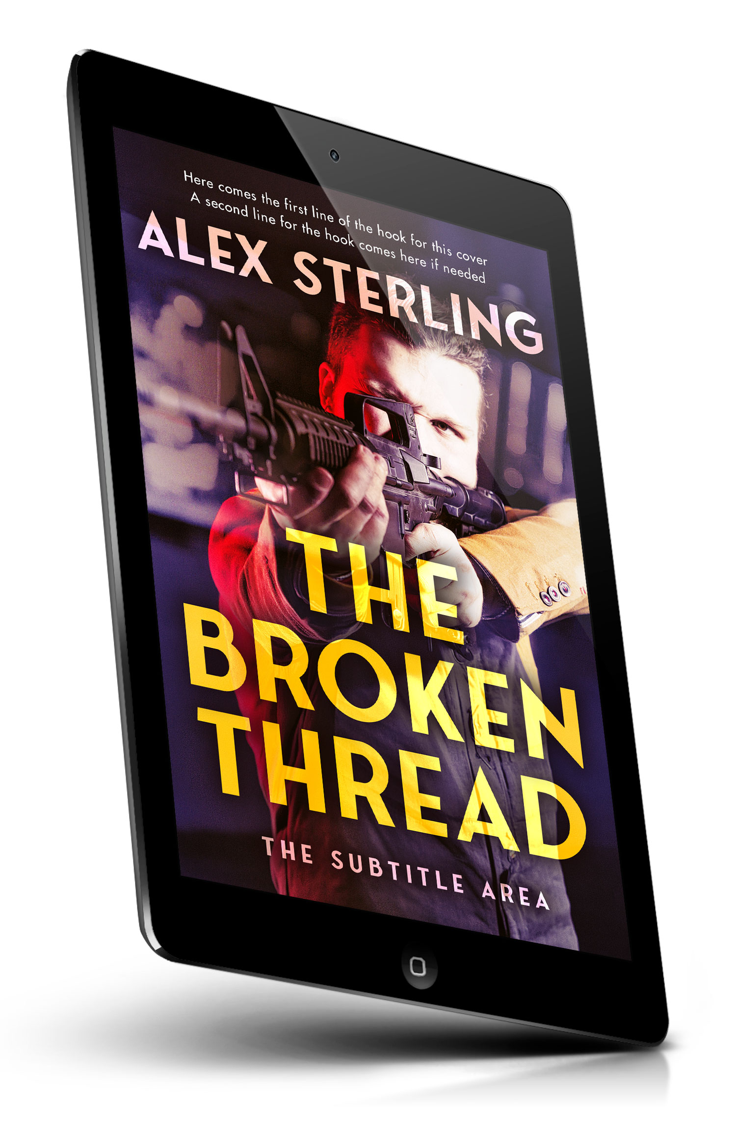 Tablet view of Premade Mystery & Thriller & Suspense Book Cover - Rob Roy #36942 | BookCoverZone*