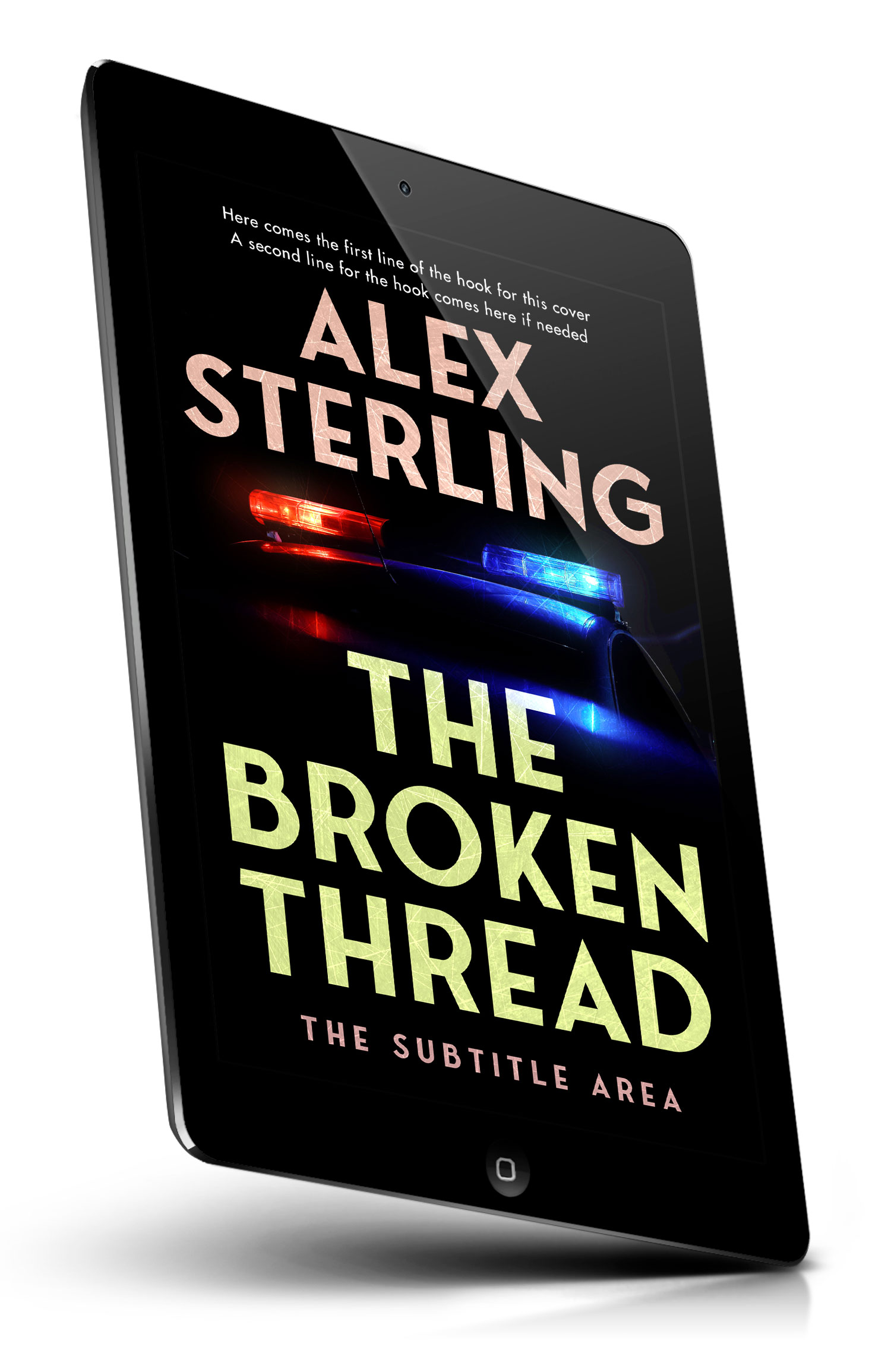 Tablet view of Premade Mystery & Thriller & Suspense Book Cover - Zombie #36947 | BookCoverZone*