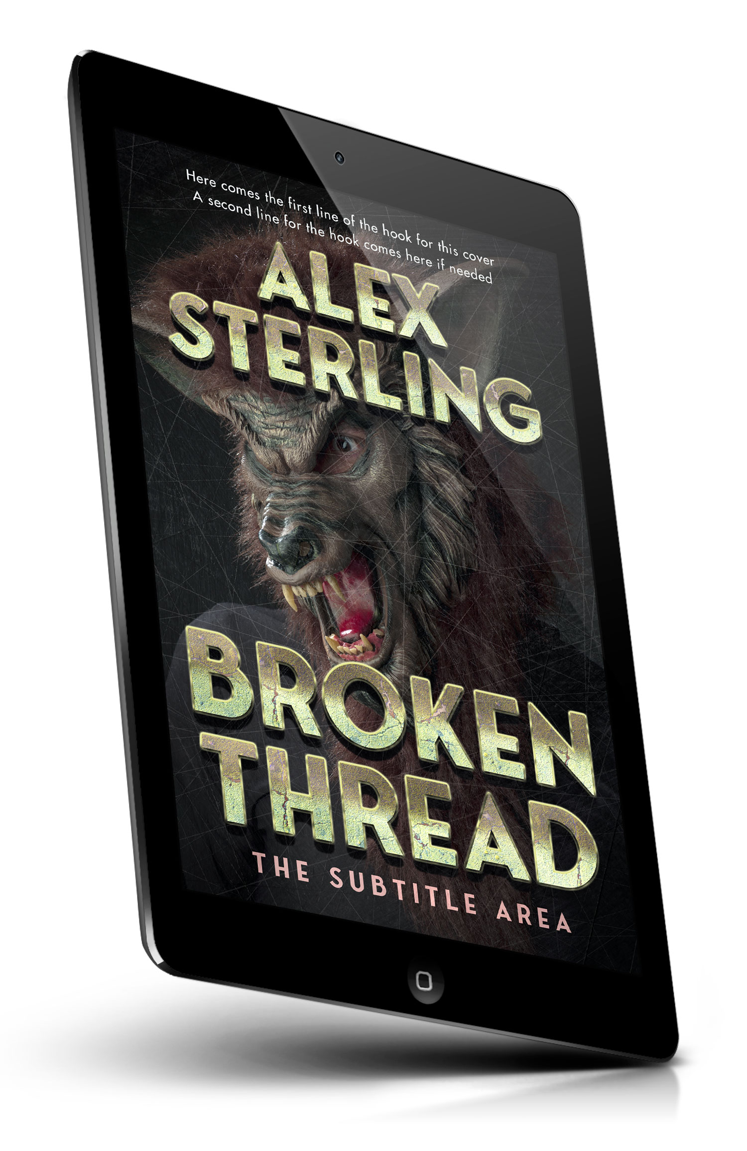Tablet view of Premade Horror Book Cover - Mine Shaft #36949 | BookCoverZone*