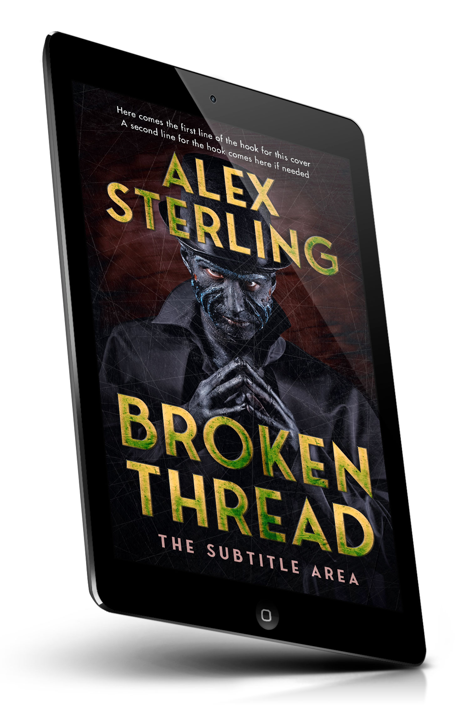 Tablet view of Premade Horror Book Cover - Thunder #36950 | BookCoverZone*