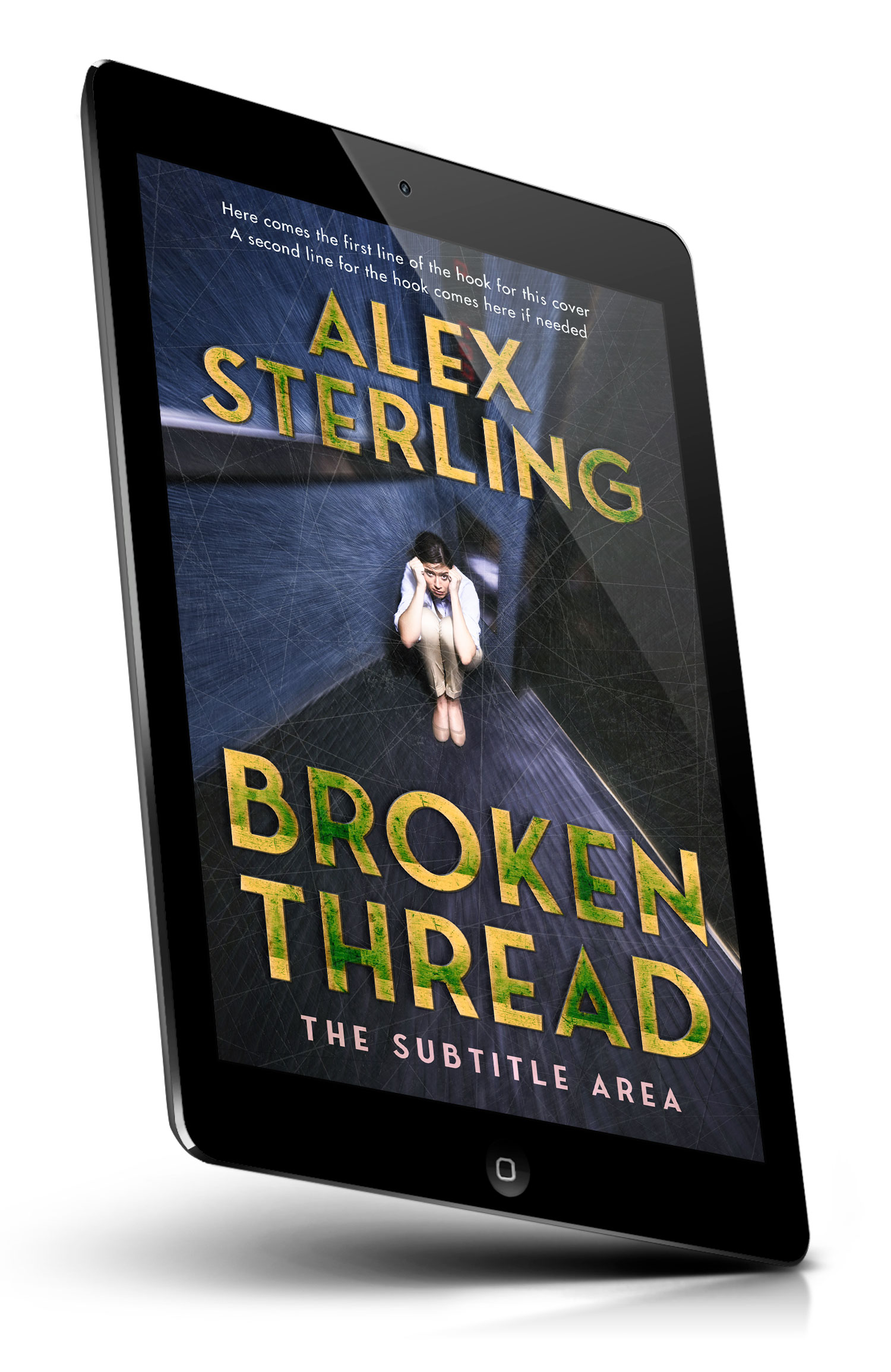 Tablet view of Premade Mystery & Thriller & Suspense Book Cover - Charade #36951 | BookCoverZone*