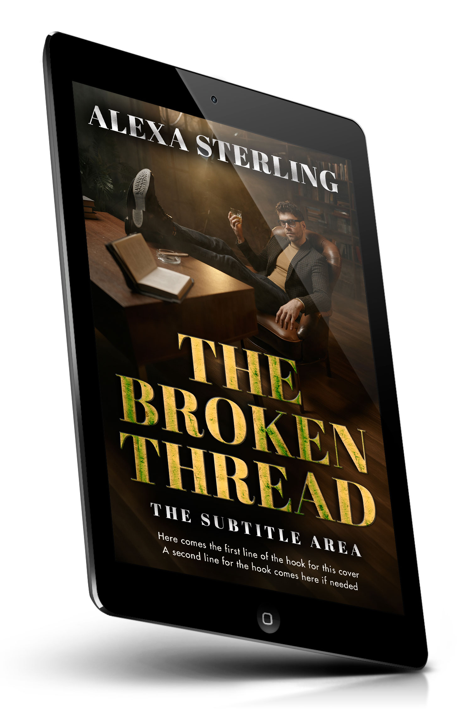 Tablet view of Premade Mystery & Thriller & Suspense Book Cover - Eternity #36960 | BookCoverZone*