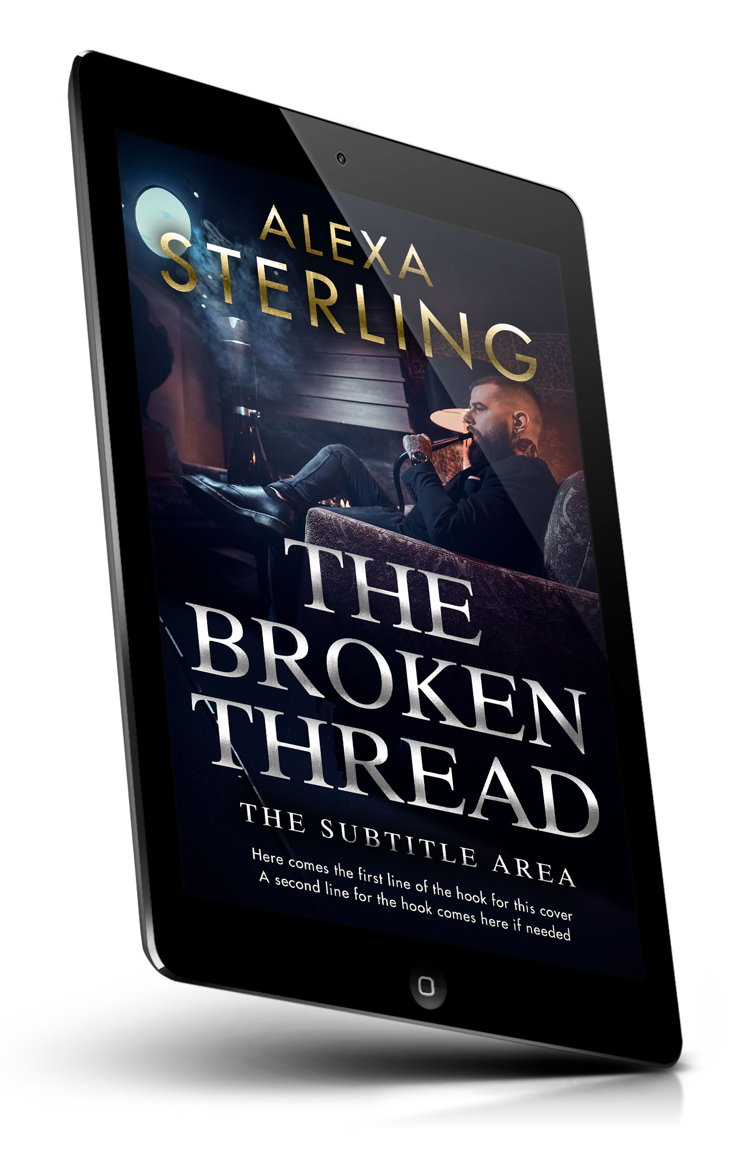 Tablet view of Premade Mystery & Thriller & Suspense Book Cover - Vulcan #36961 | BookCoverZone*