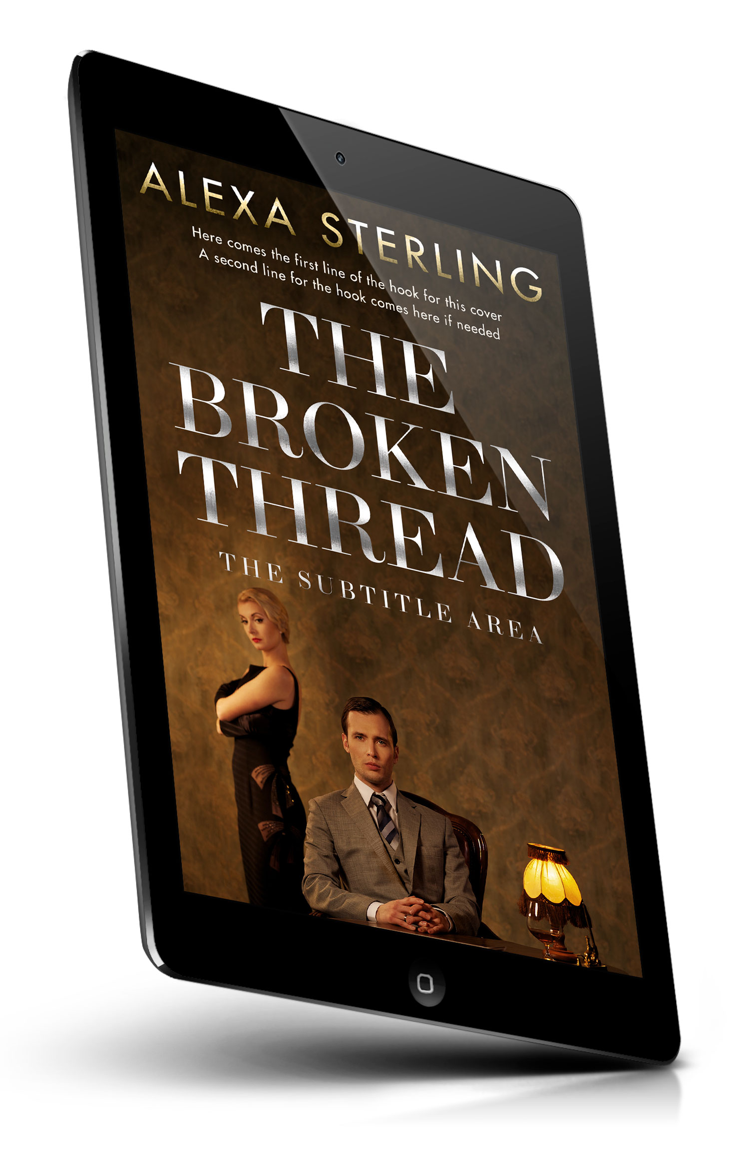 Tablet view of Premade Mystery & Thriller & Suspense Book Cover - Sambuca #36962 | BookCoverZone*