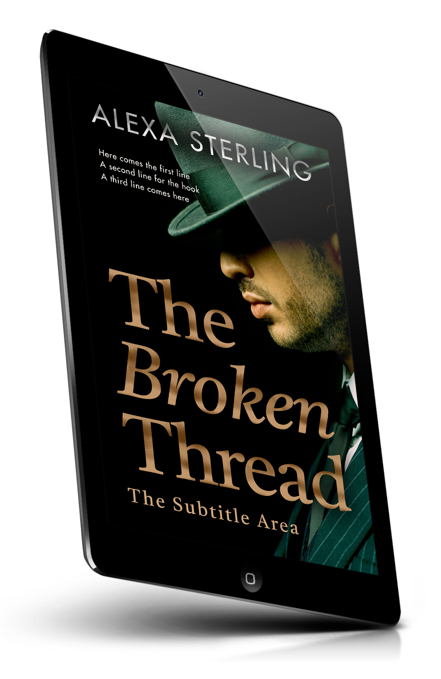 Tablet view of Premade Mystery & Thriller & Suspense Book Cover - Muesli #36967 | BookCoverZone*