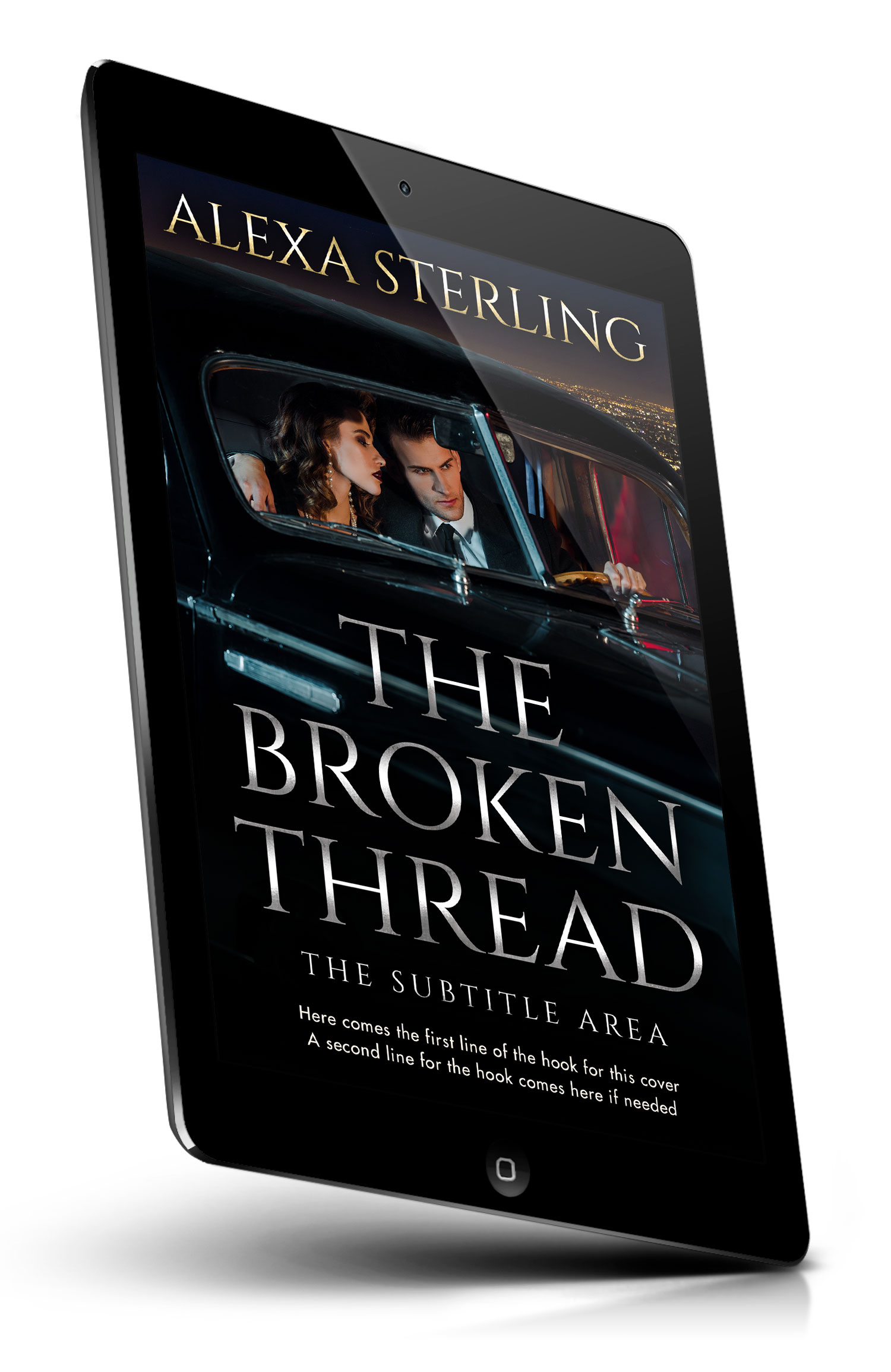 Tablet view of Premade Mystery & Thriller & Suspense Book Cover - Woodsmoke #36968 | BookCoverZone*