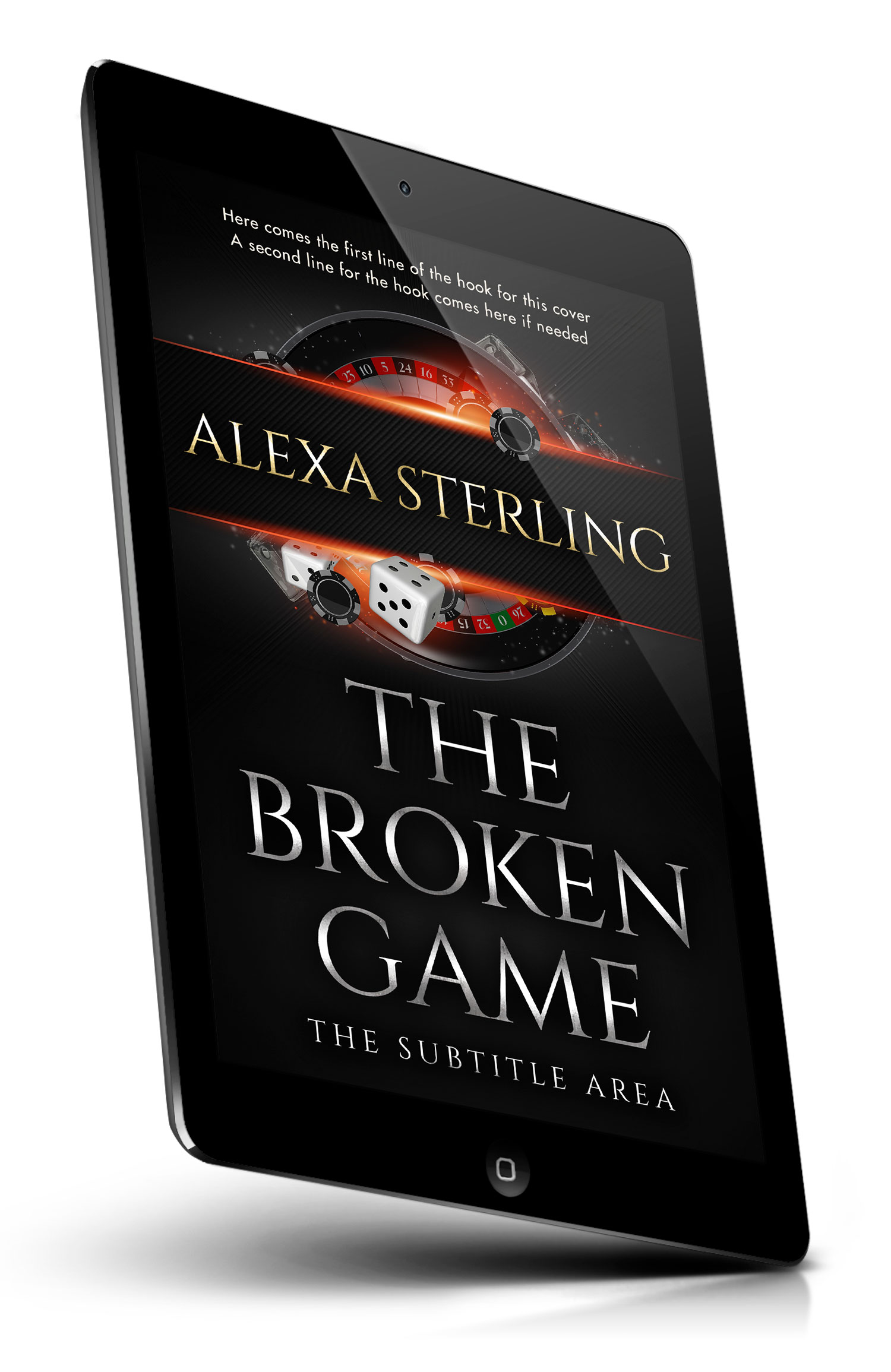 Tablet view of Premade Mystery & Thriller & Suspense Book Cover - Cod Gray #36970 | BookCoverZone*