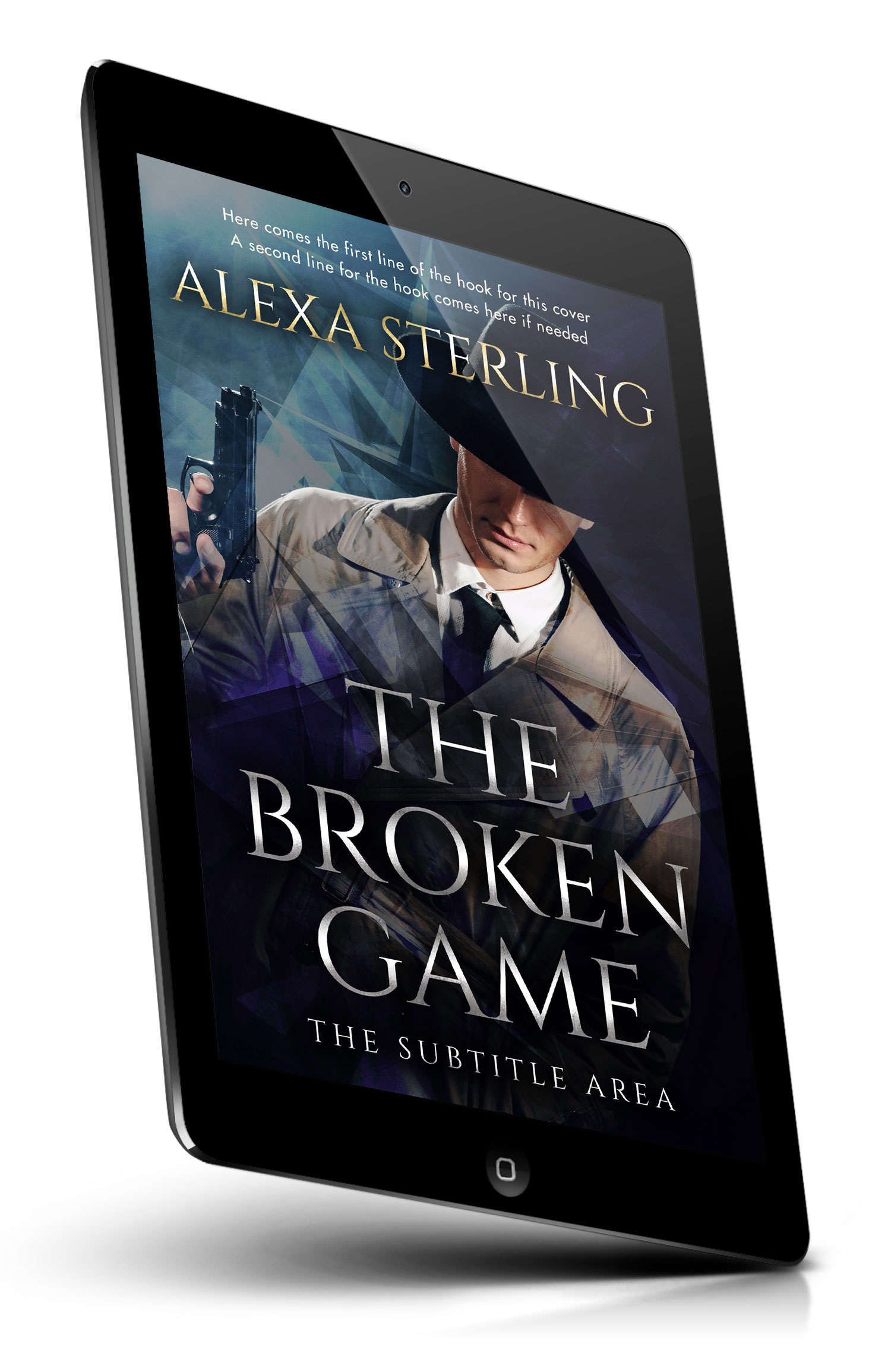 Tablet view of Premade Mystery & Thriller & Suspense Book Cover - Cinder #36971 | BookCoverZone*