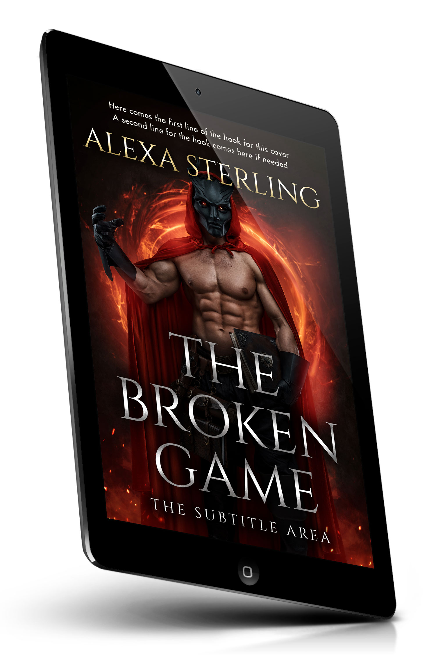 Tablet view of Premade Fantasy Book Cover - Asphalt #36973 | BookCoverZone*